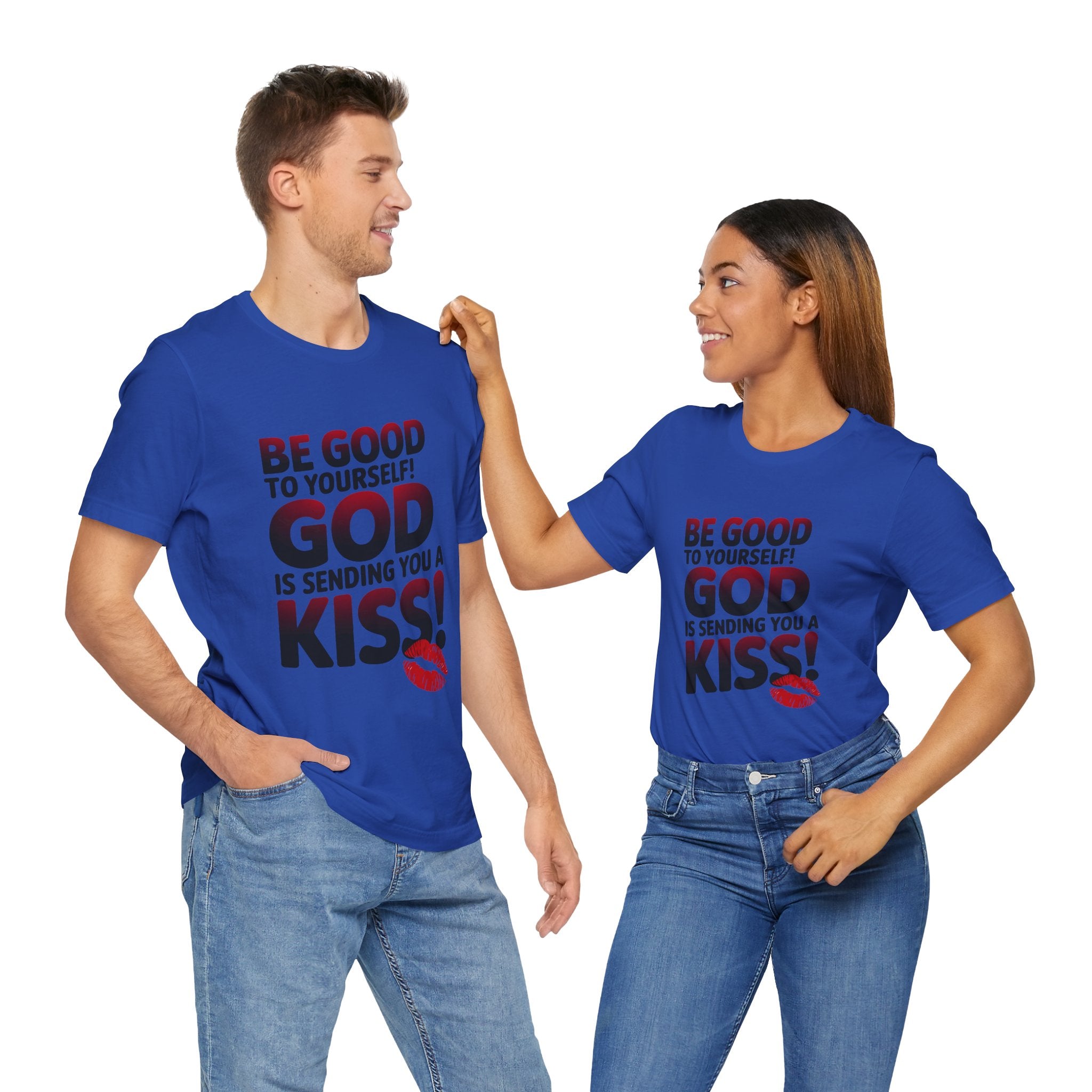 Inspirational Short Sleeve Tee - Angel Body