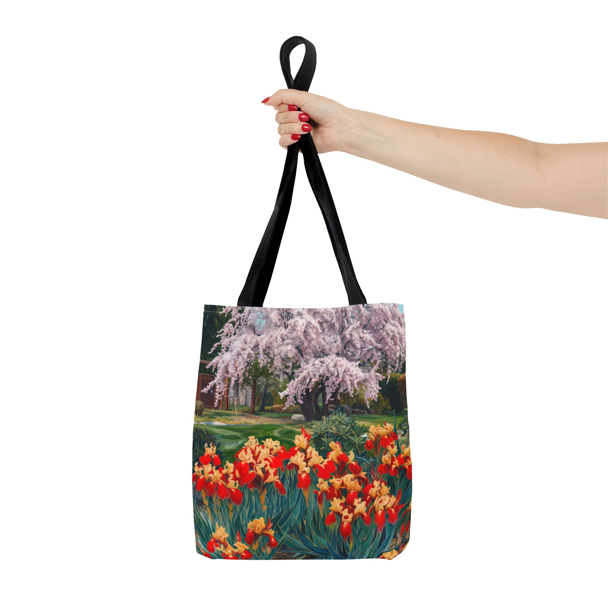 Nature-Inspired Floral Tote Bag - Perfect for Spring Celebrations - Angel Body