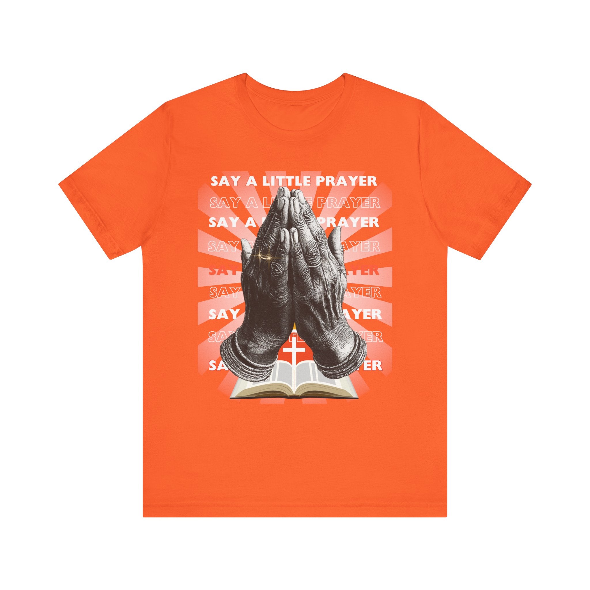 Unisex Jersey Short Sleeve Tee: With the heart warming words - Angel Body