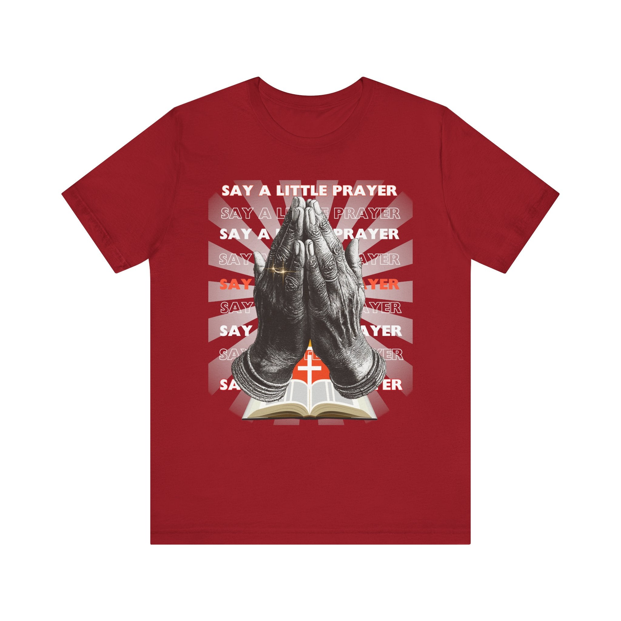 Unisex Jersey Short Sleeve Tee: With the heart warming words - Angel Body