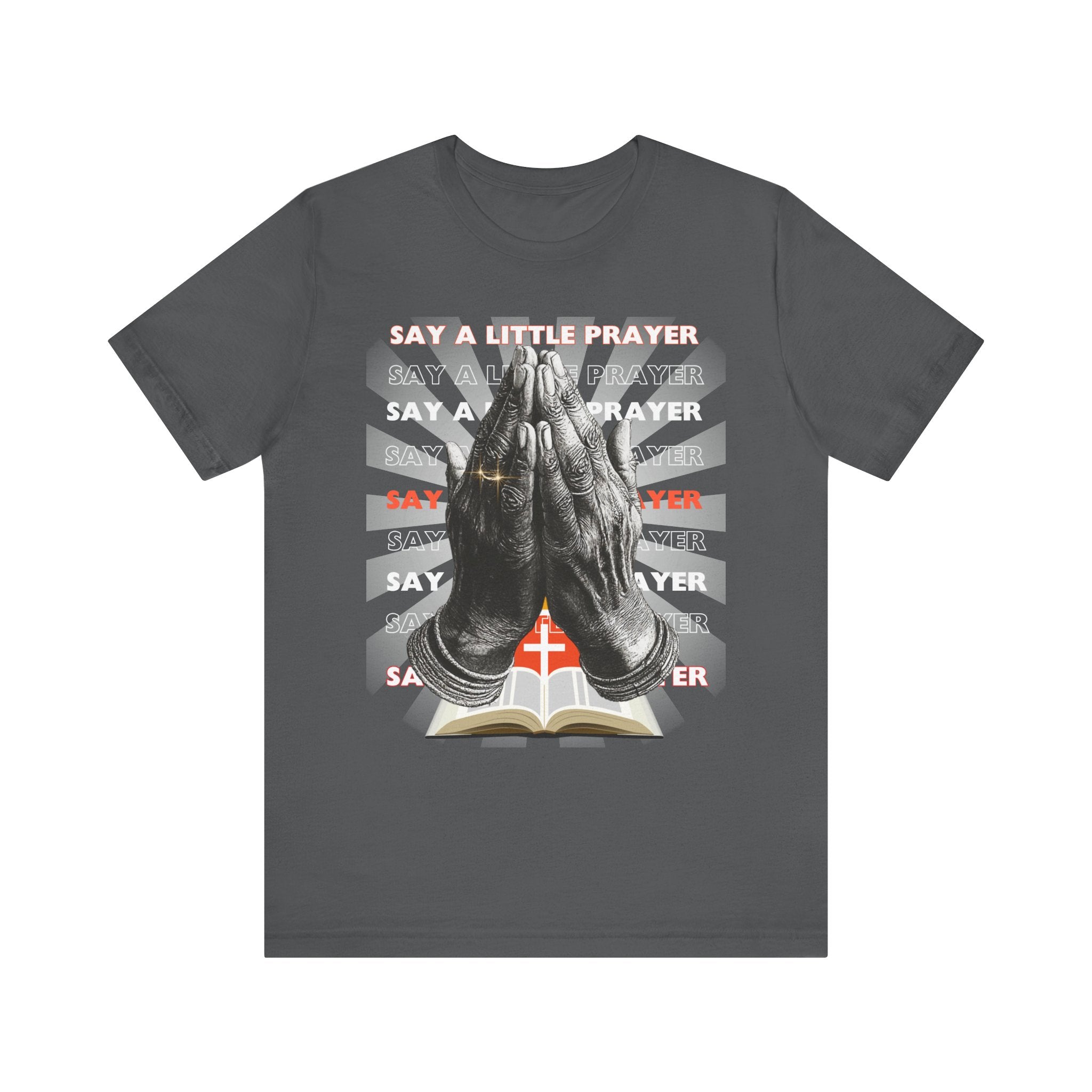 Unisex Jersey Short Sleeve Tee: With the heart warming words - Angel Body