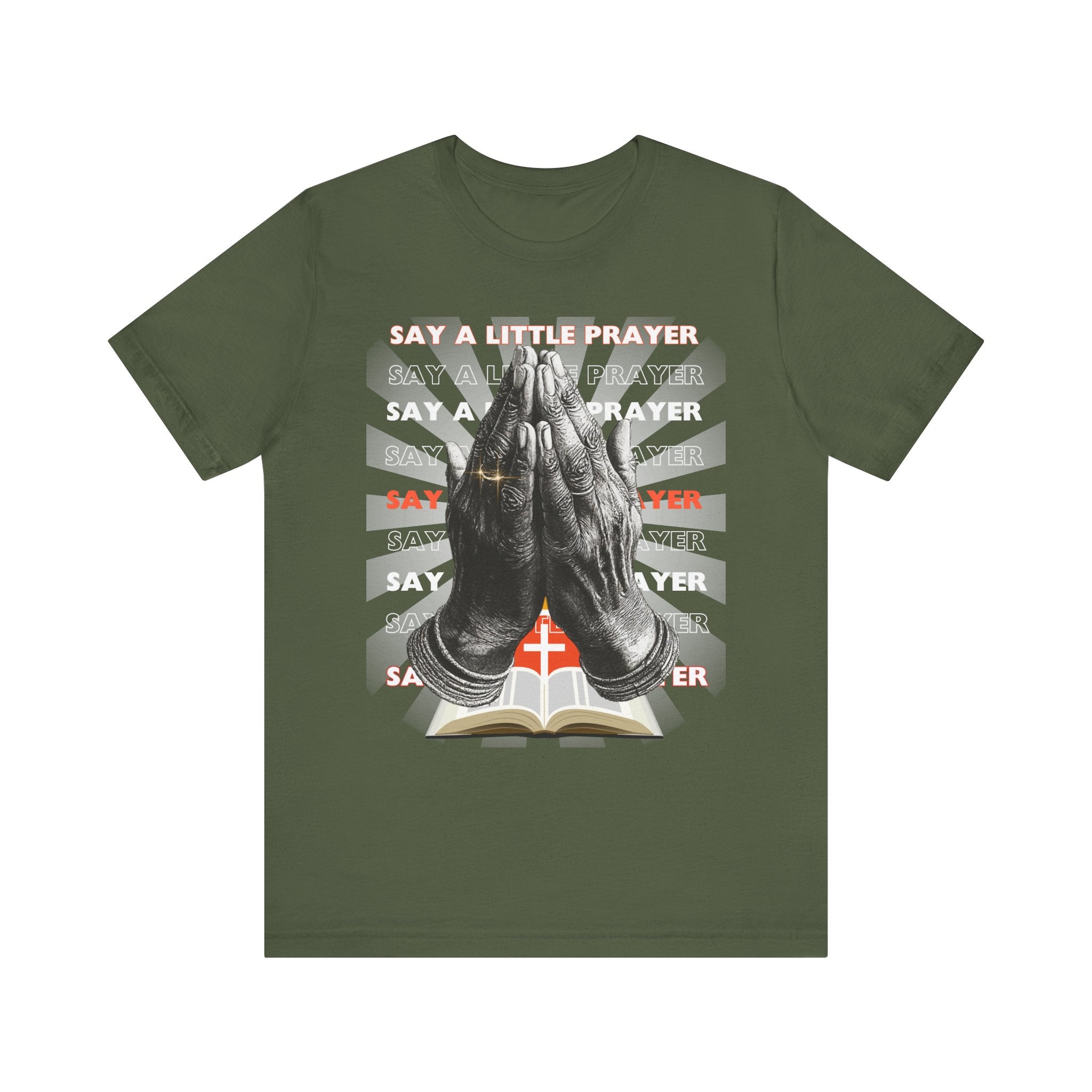 Unisex Jersey Short Sleeve Tee: With the heart warming words - Angel Body