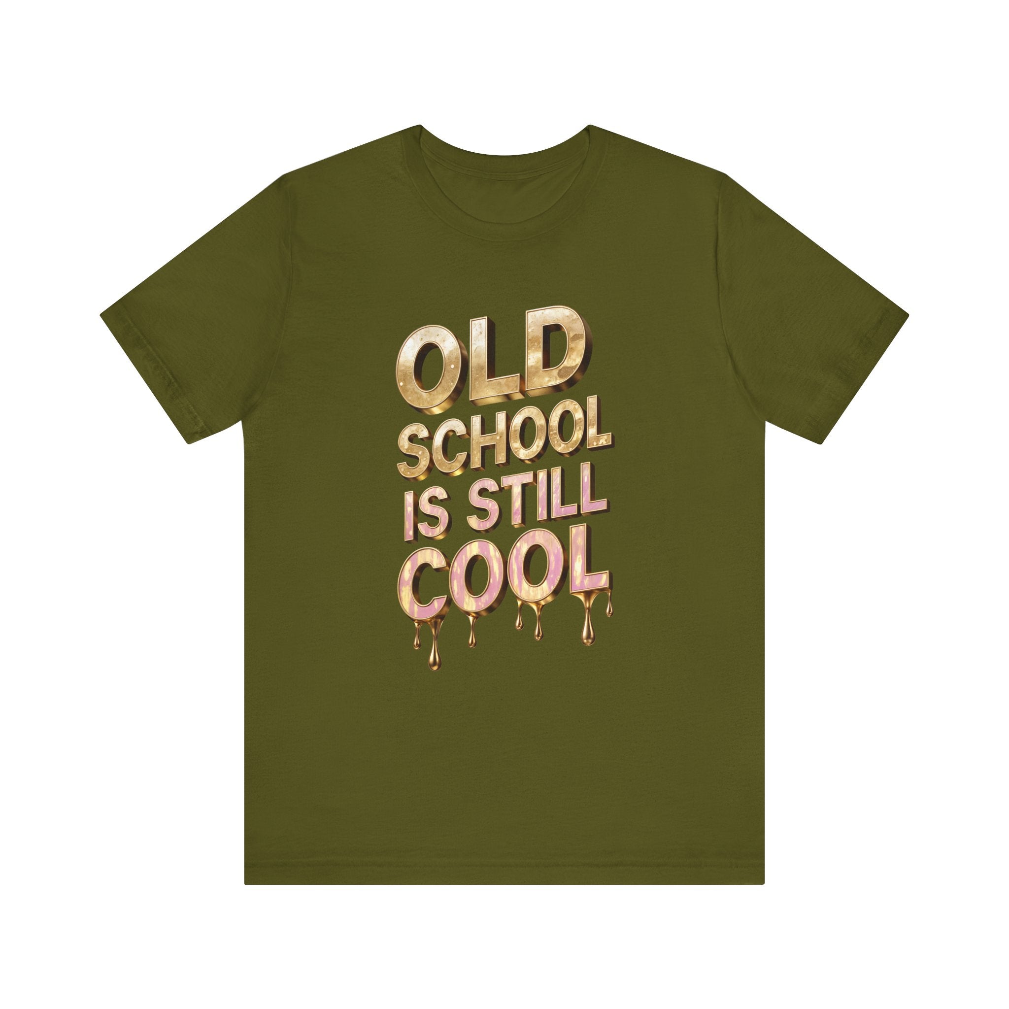 Unisex Jersey Short Sleeve Tee: Old SCHOOL IS STILL COOL - Angel Body