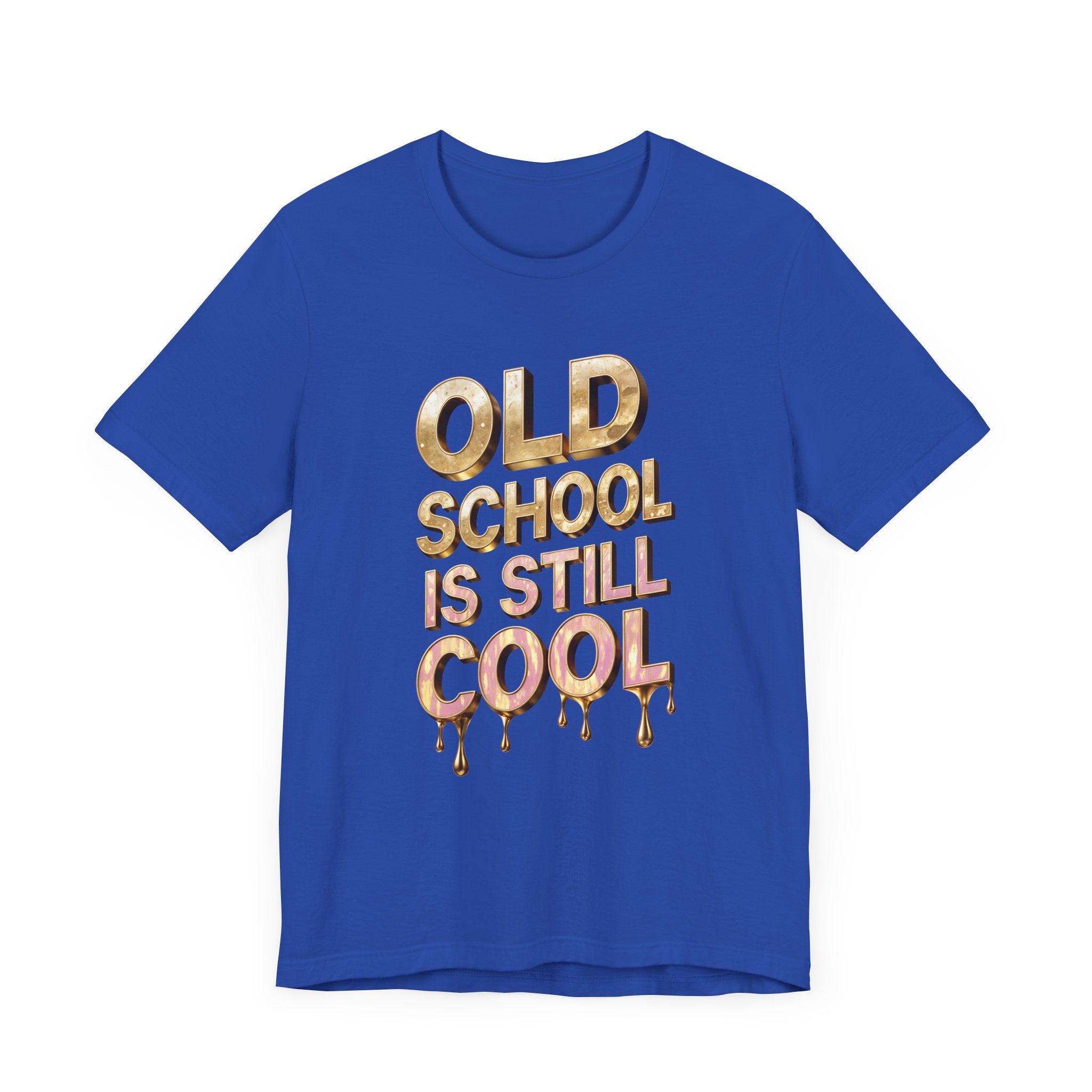 Unisex Jersey Short Sleeve Tee: Old SCHOOL IS STILL COOL - Angel Body