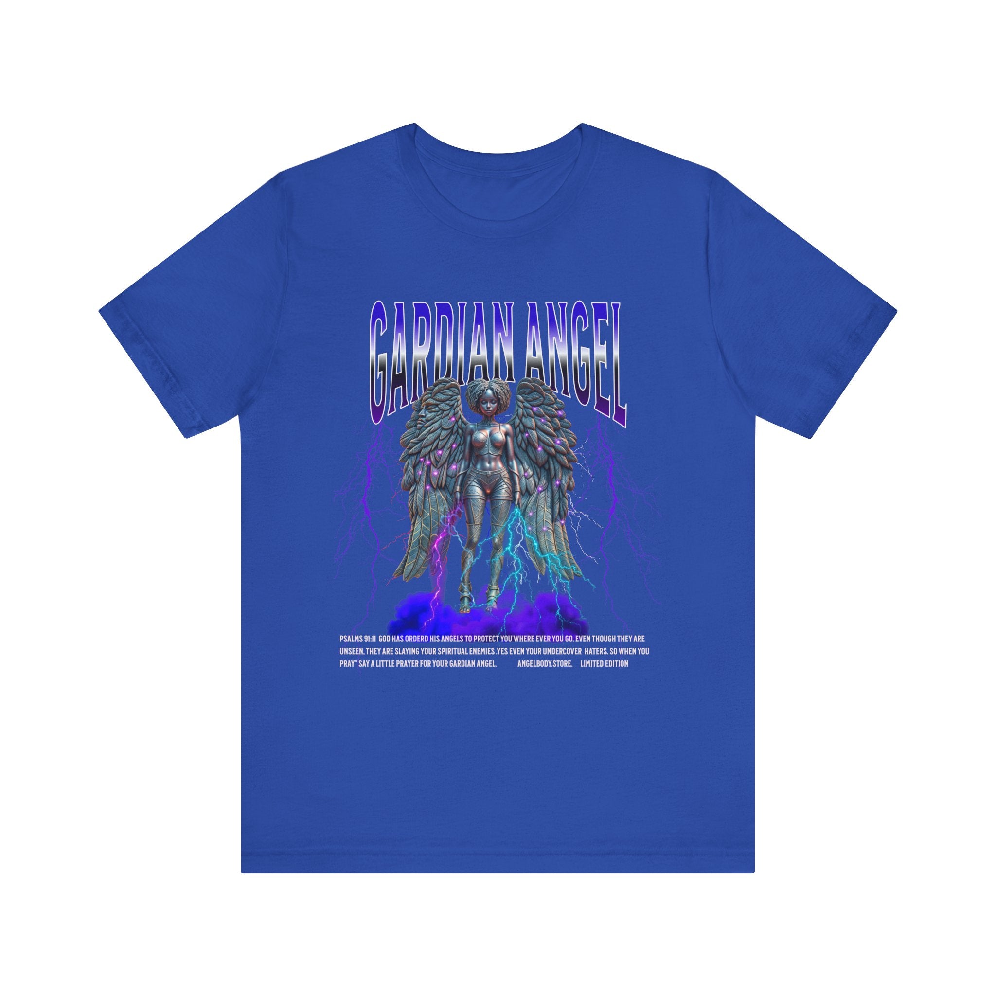 Unisex Jersey Short Sleeve Tee. Guardian Angel Spiritual Warrior - Angel Body