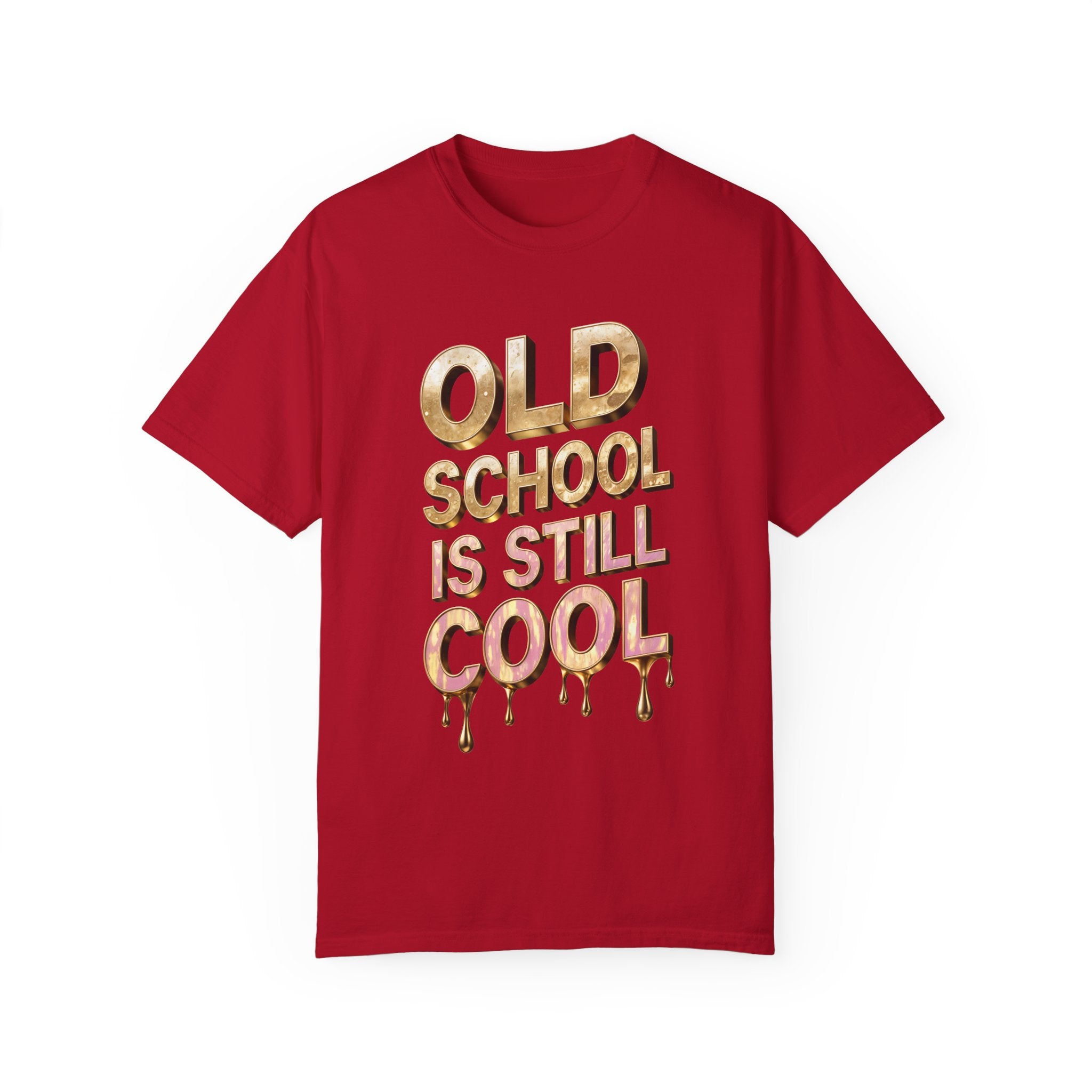 Vintage Feel Unisex T-Shirt - "Old School is Still Cool" - Angel Body