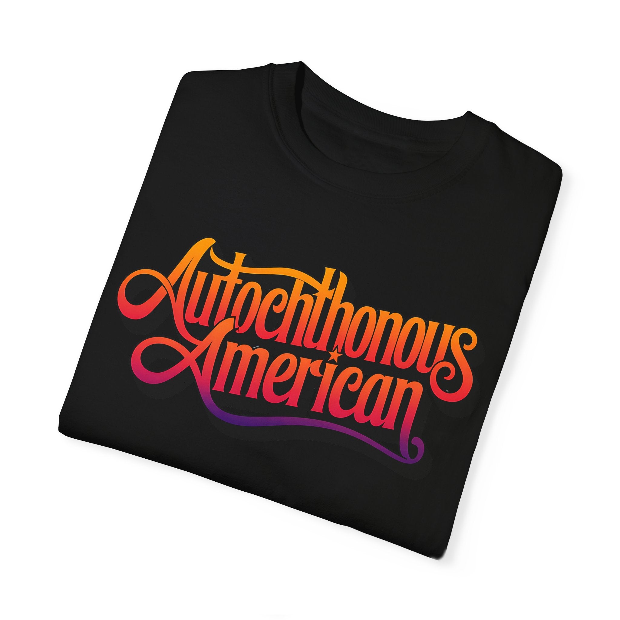 Autochthonous American T-Shirt - Vibrant Graphic Tee for Cultural Celebrations