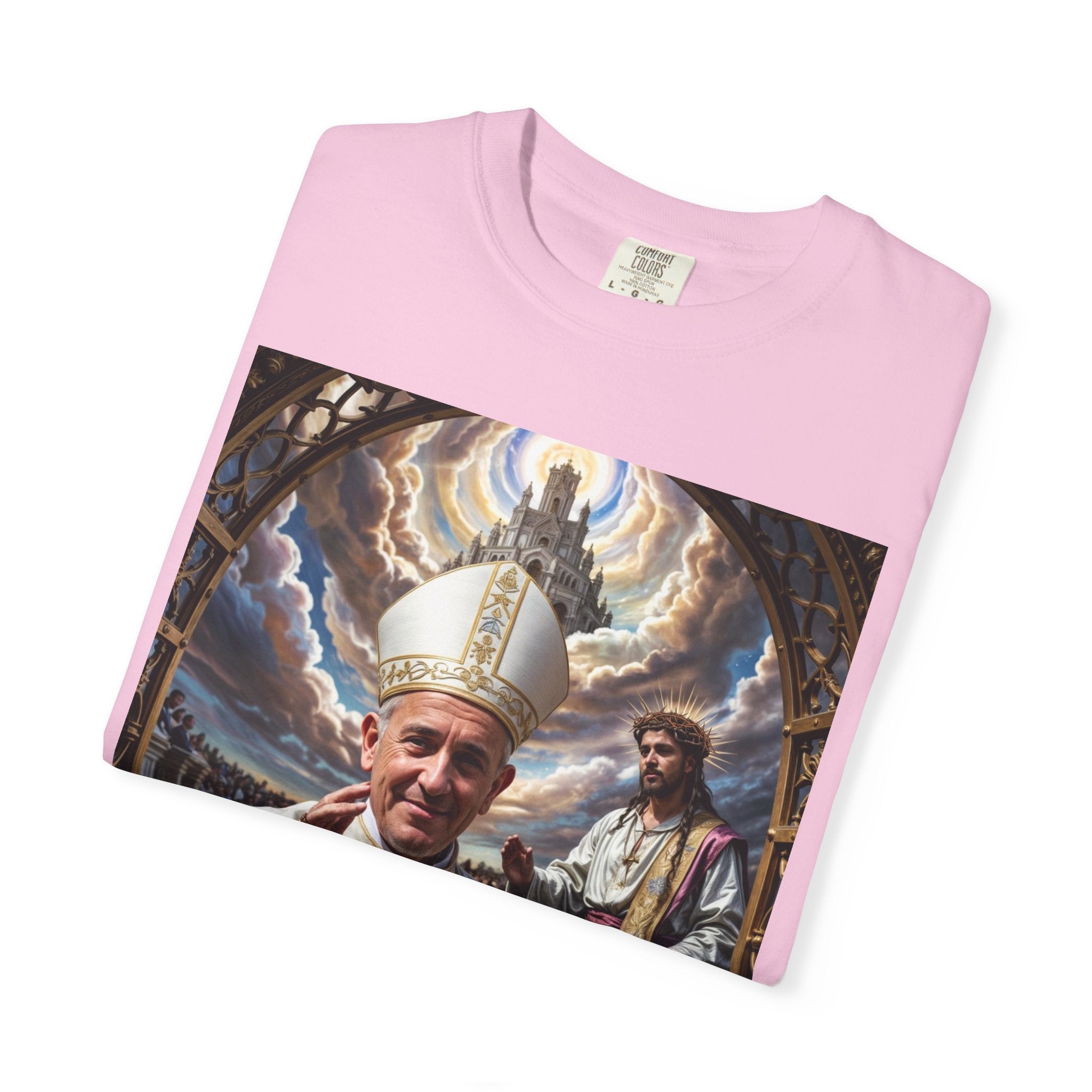 Religious Inspirational Pope Unisex T-Shirt - Angel Body