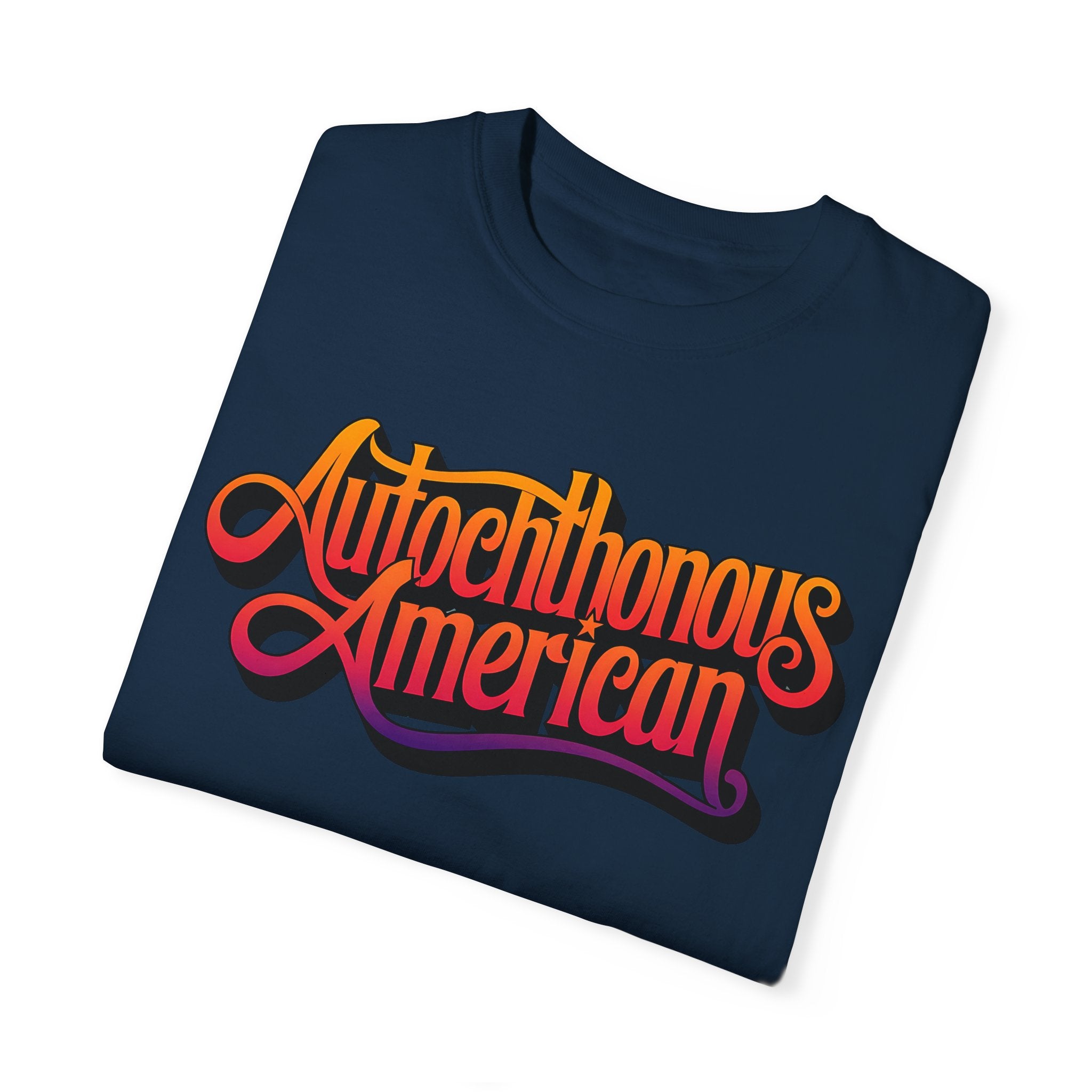 Autochthonous American T-Shirt - Vibrant Graphic Tee for Cultural Celebrations