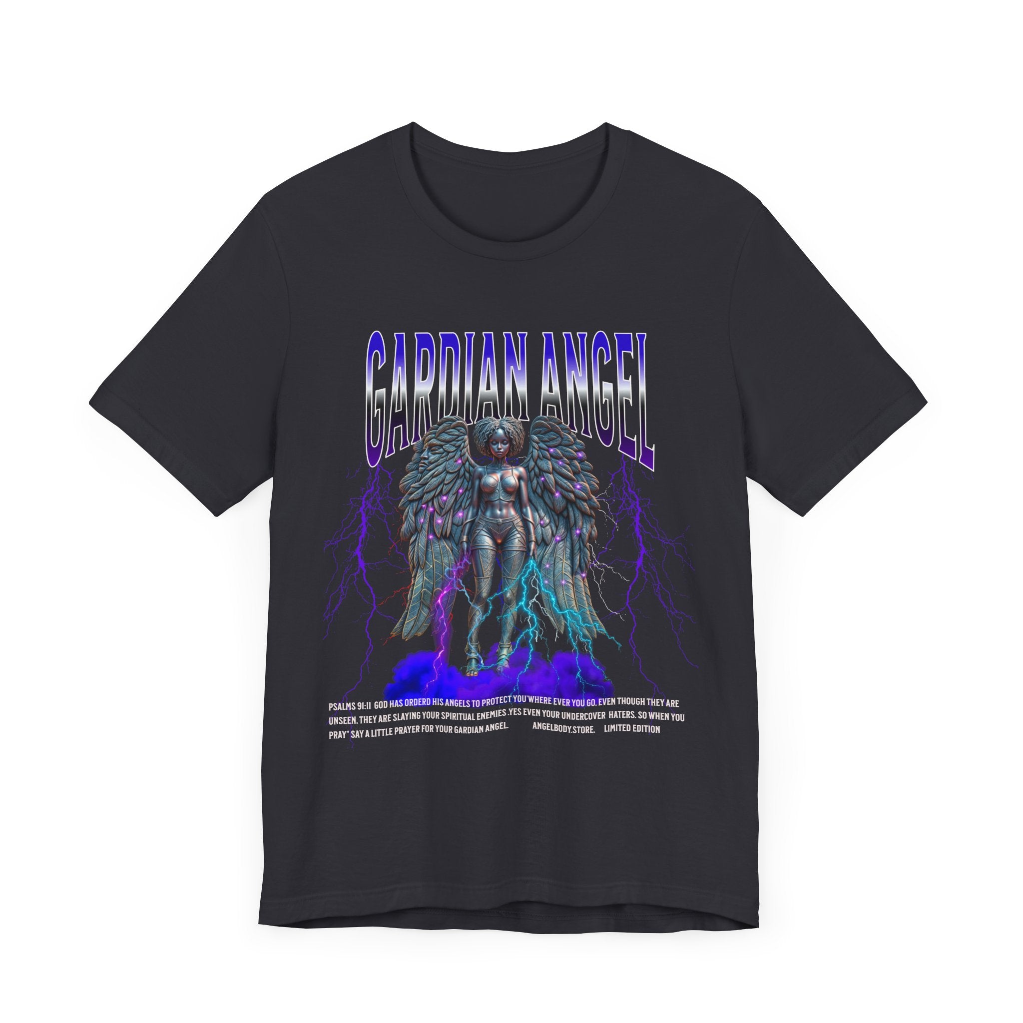 Unisex Jersey Short Sleeve Tee. Guardian Angel Spiritual Warrior - Angel Body