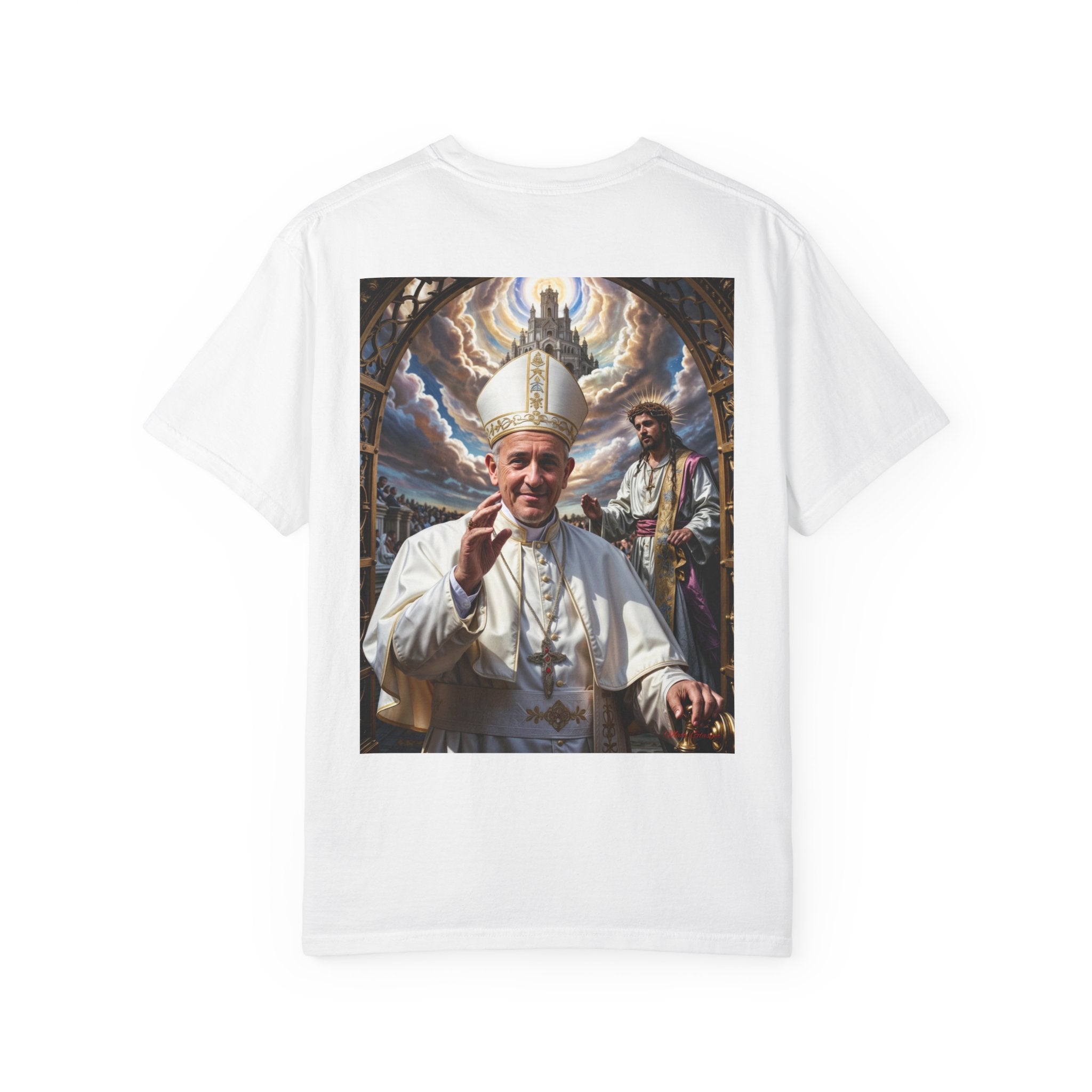 Religious Inspirational Pope Unisex T-Shirt - Angel Body