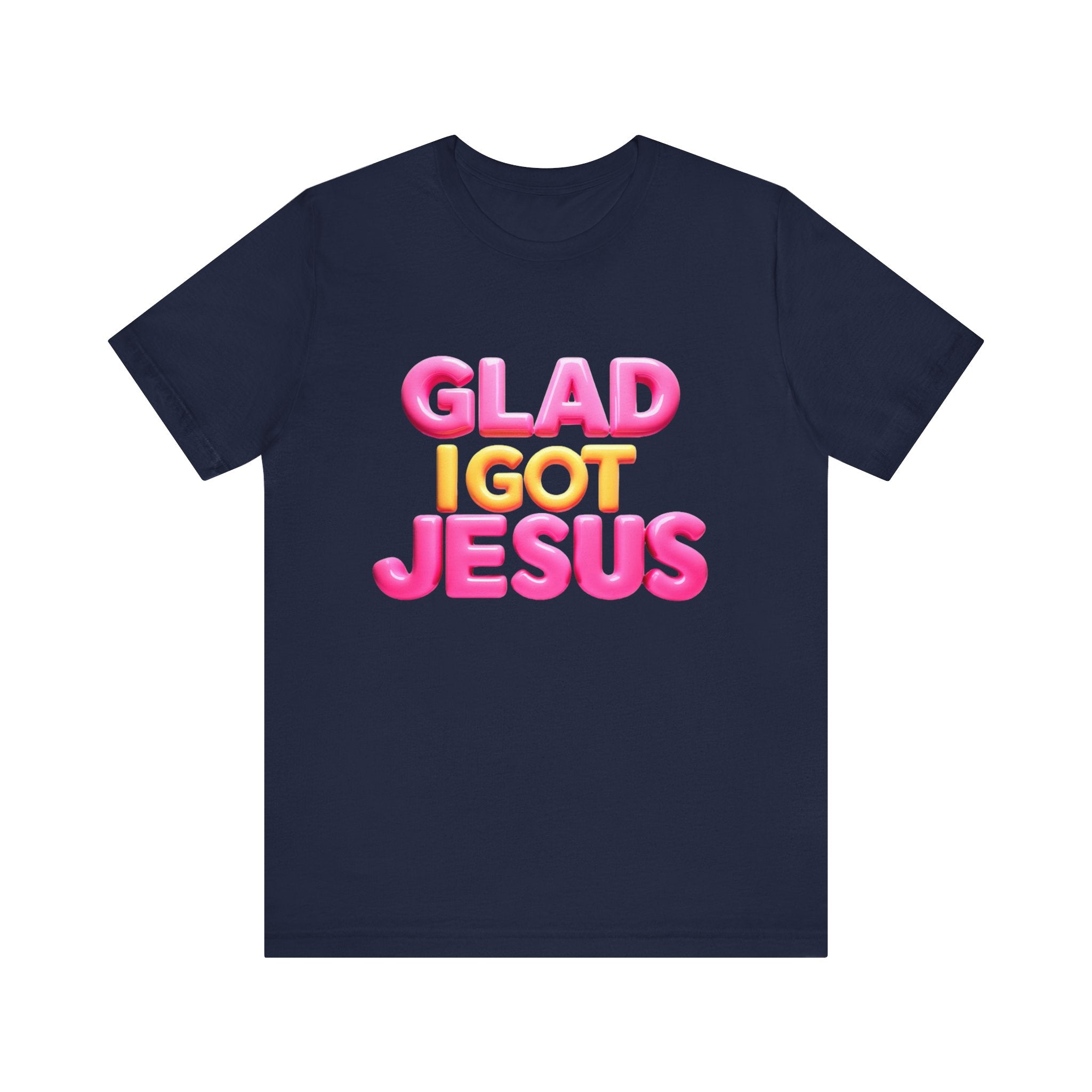 Glad I Got Jesus Unisex Tee - Angel Body