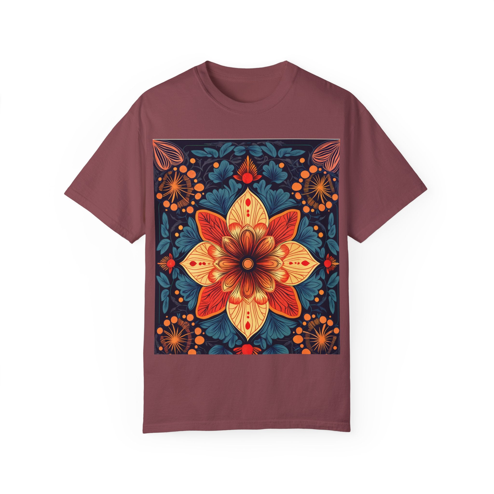 Mandala Style T-Shirt - Angel Body