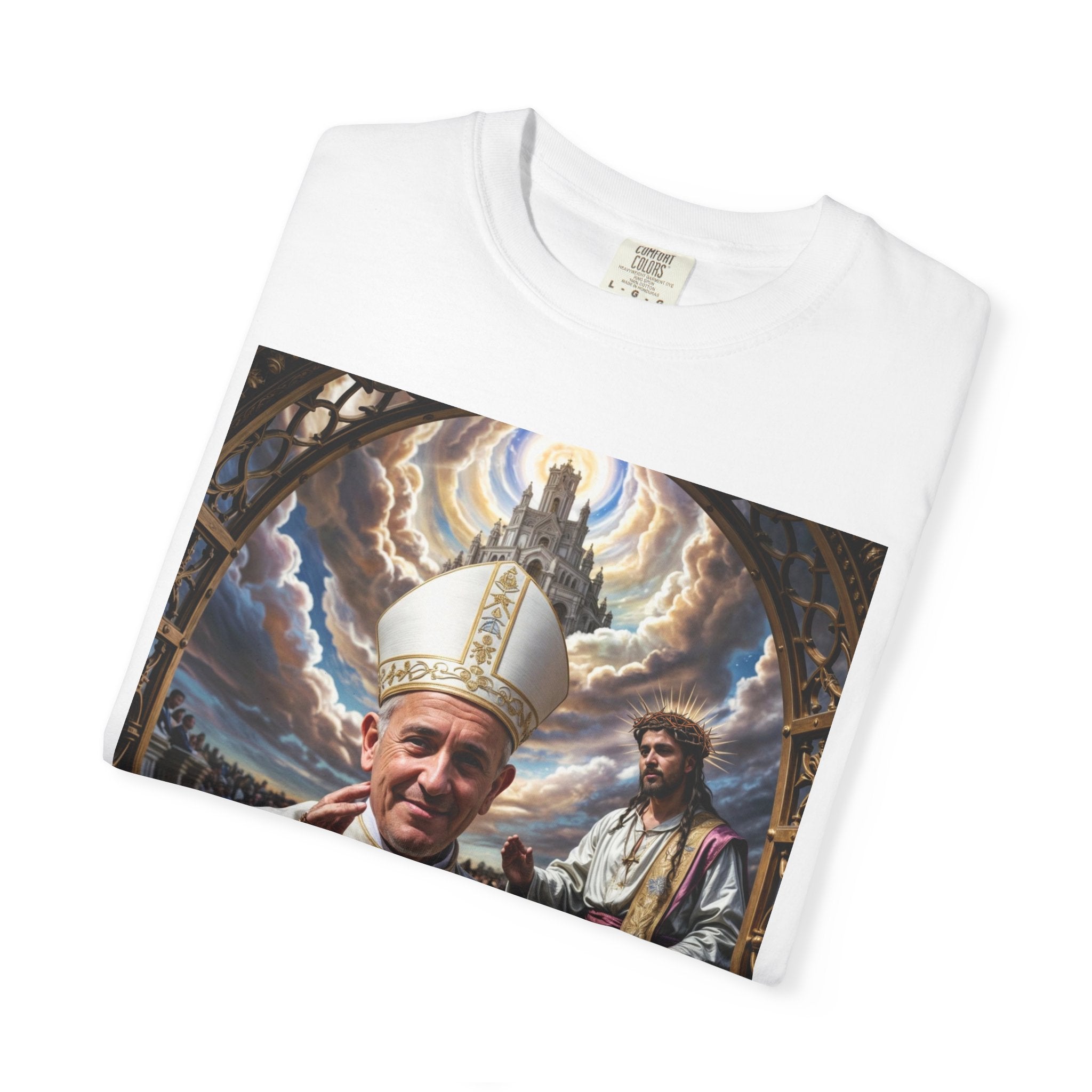 Religious Inspirational Pope Unisex T-Shirt - Angel Body