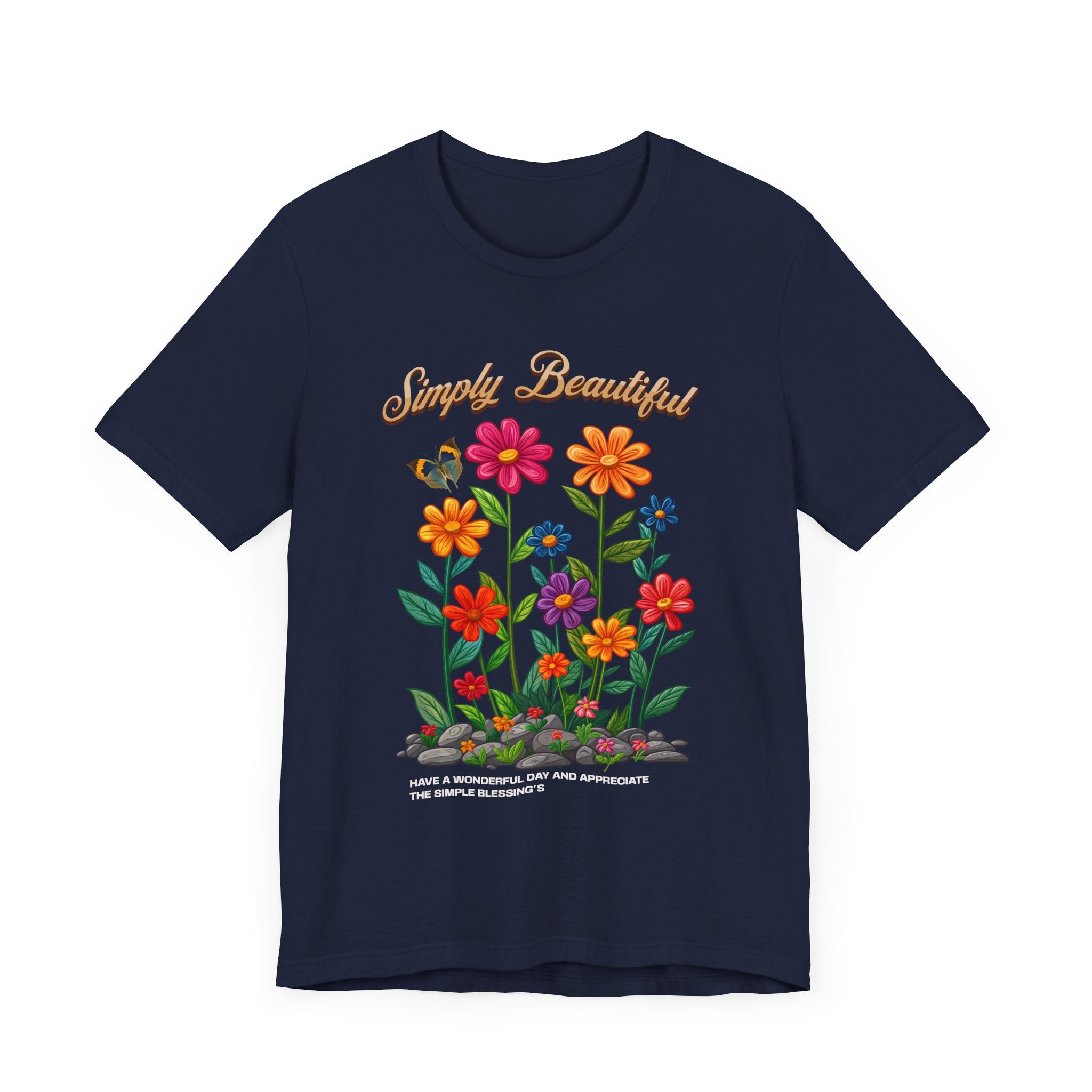 Unisex Jersey Short Sleeve Tee: Simply Beautiful 2 - Angel Body