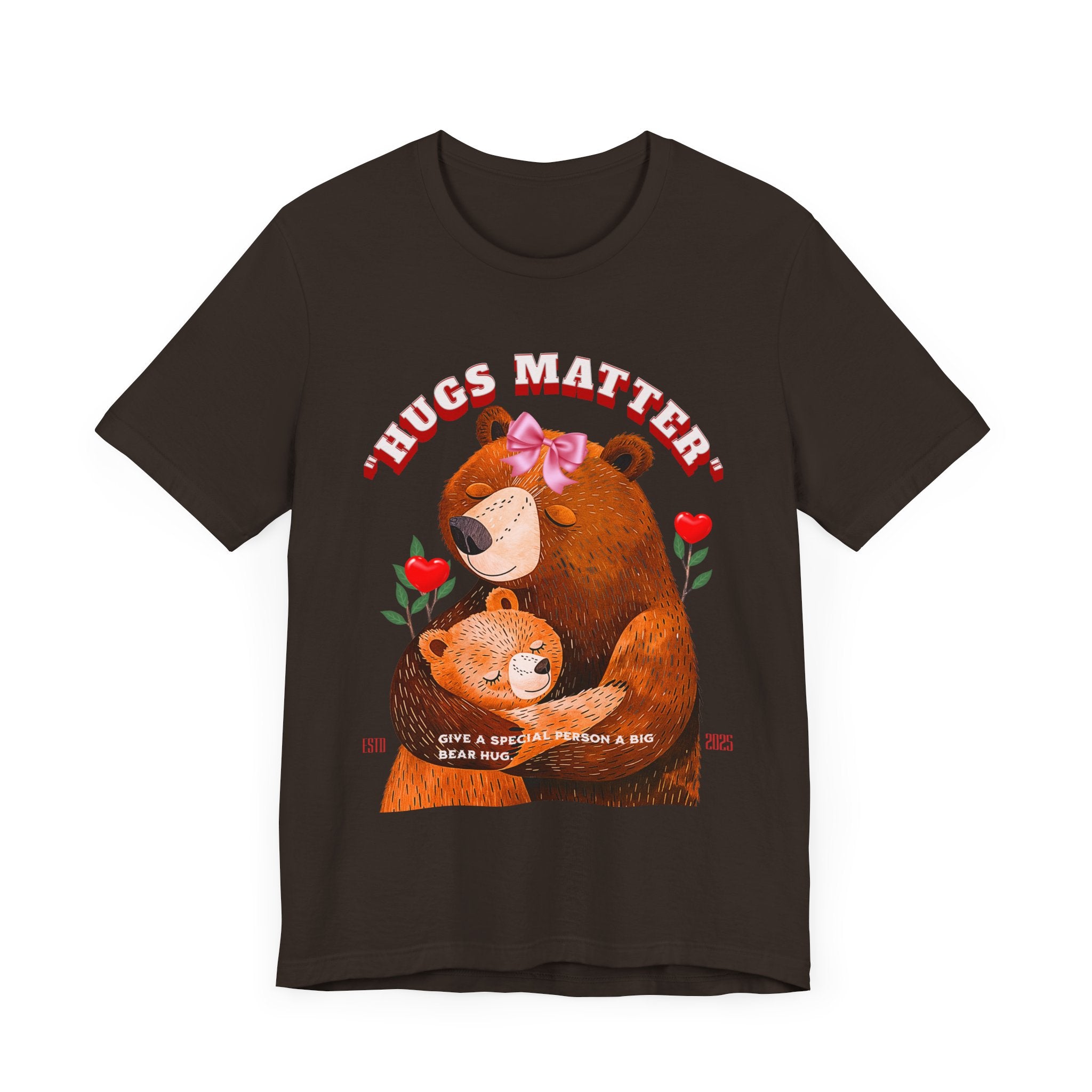 Unisex Jersey Short Sleeve Tee Hugs Matter - Angel Body