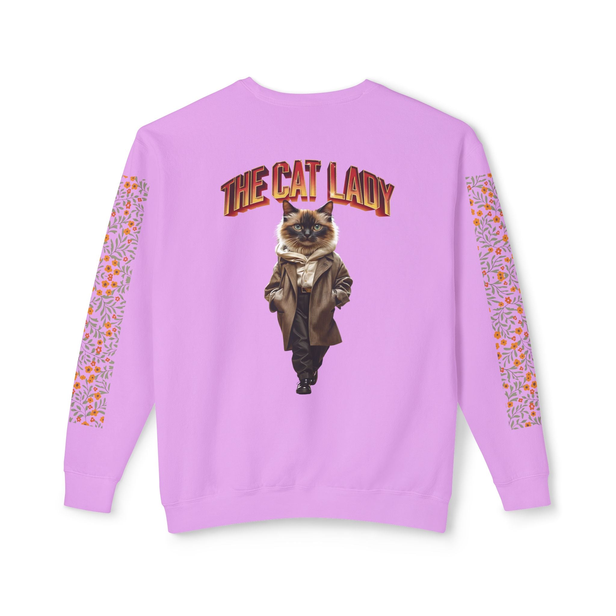 Unisex Lightweight Crewneck Sweatshirt - Angel Body