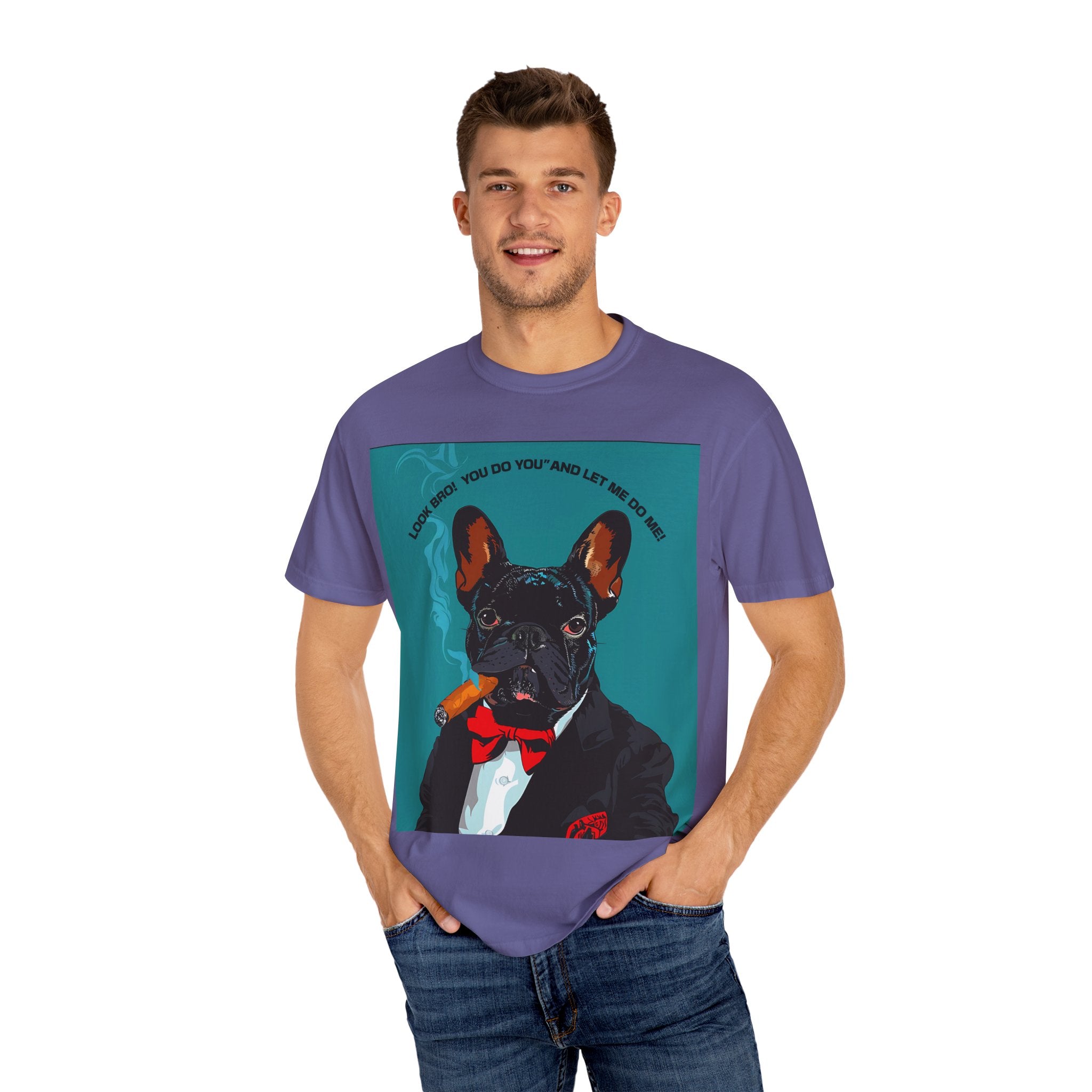 Pug Dog T-Shirt - Angel Body