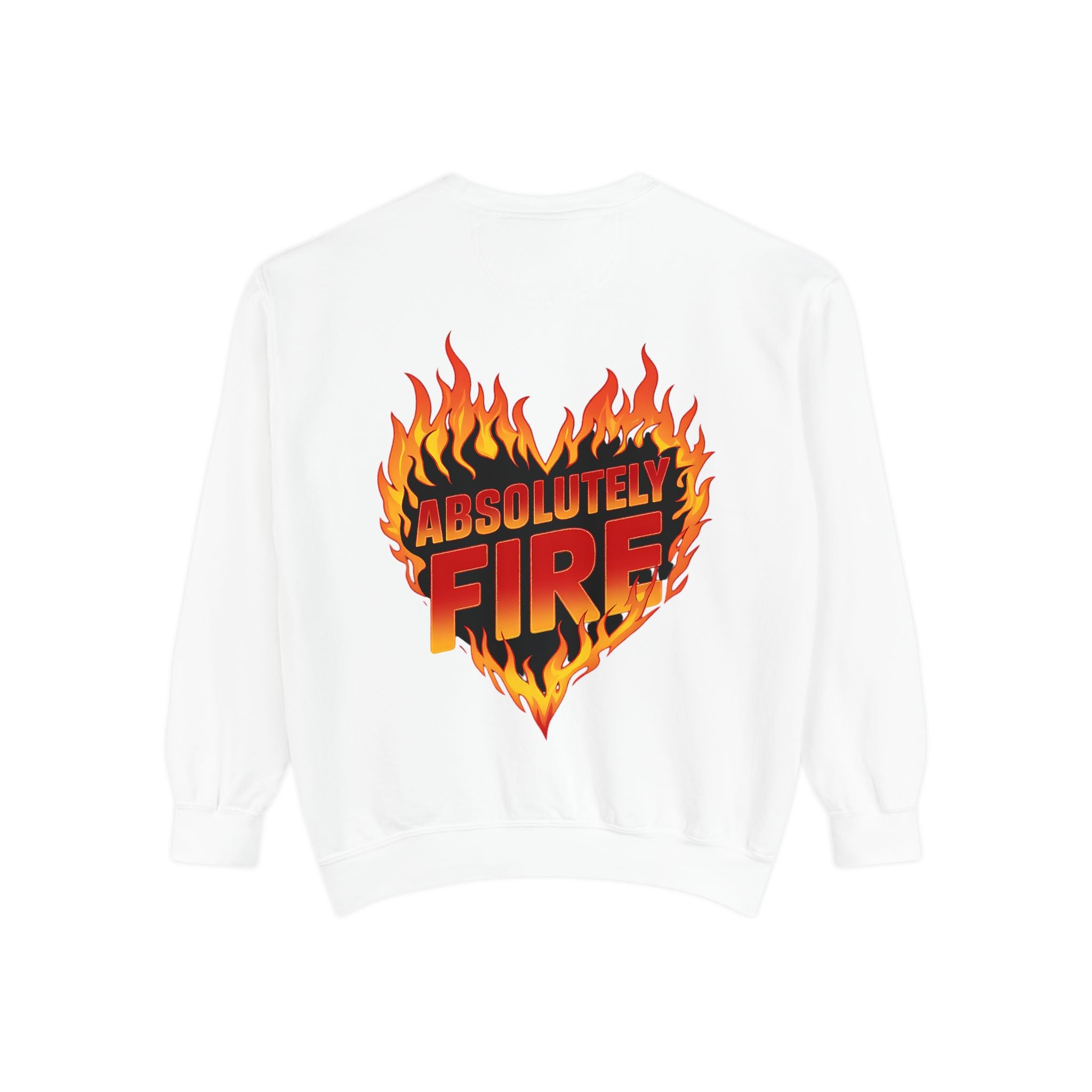 Absolutely Fire Unisex Sweatshirt - Bold Graphic Warmth for Everyday Style