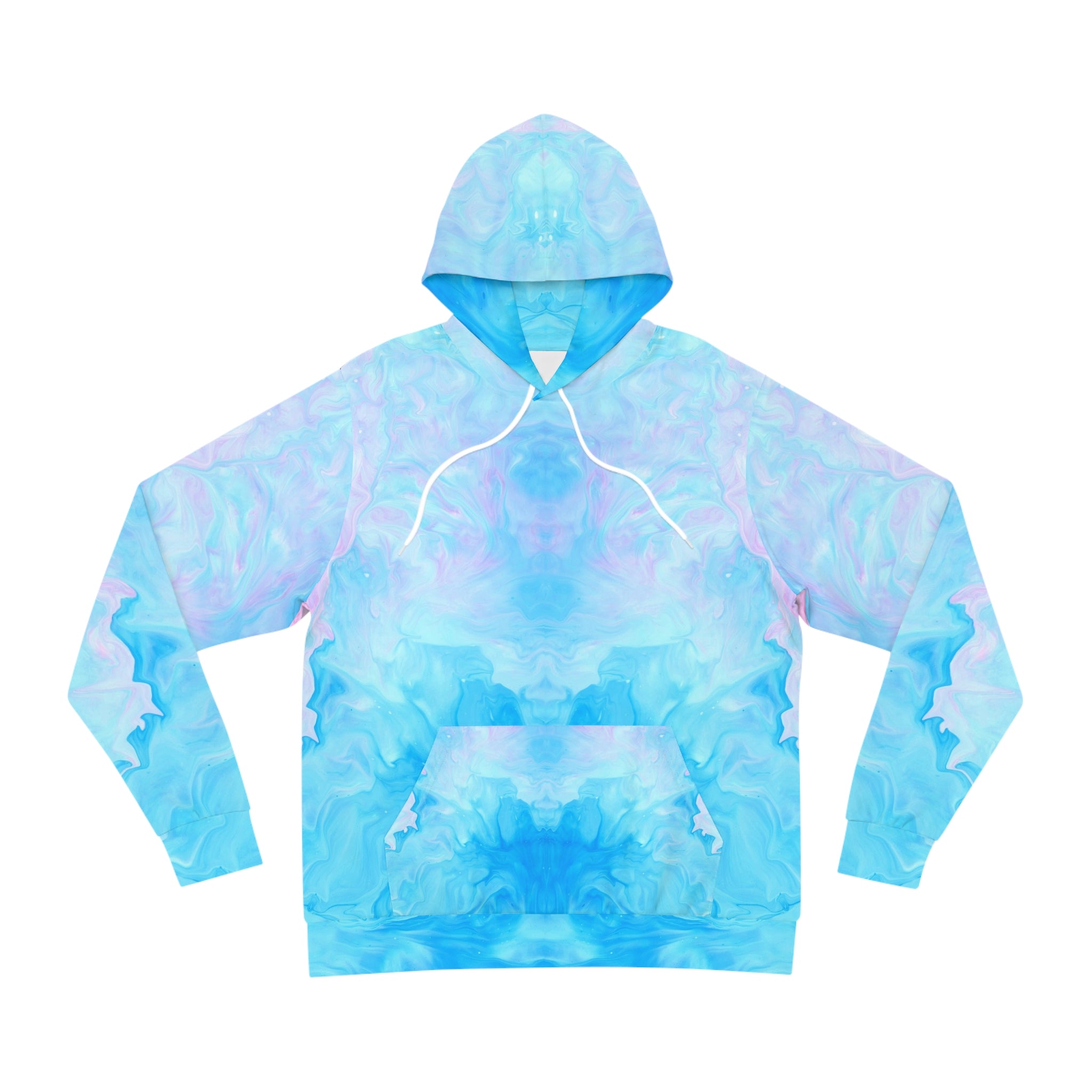 Sugar Rush Marbled Fashion Hoodie - Cool Ocean Vibes with Fun Slogan - Angel Body