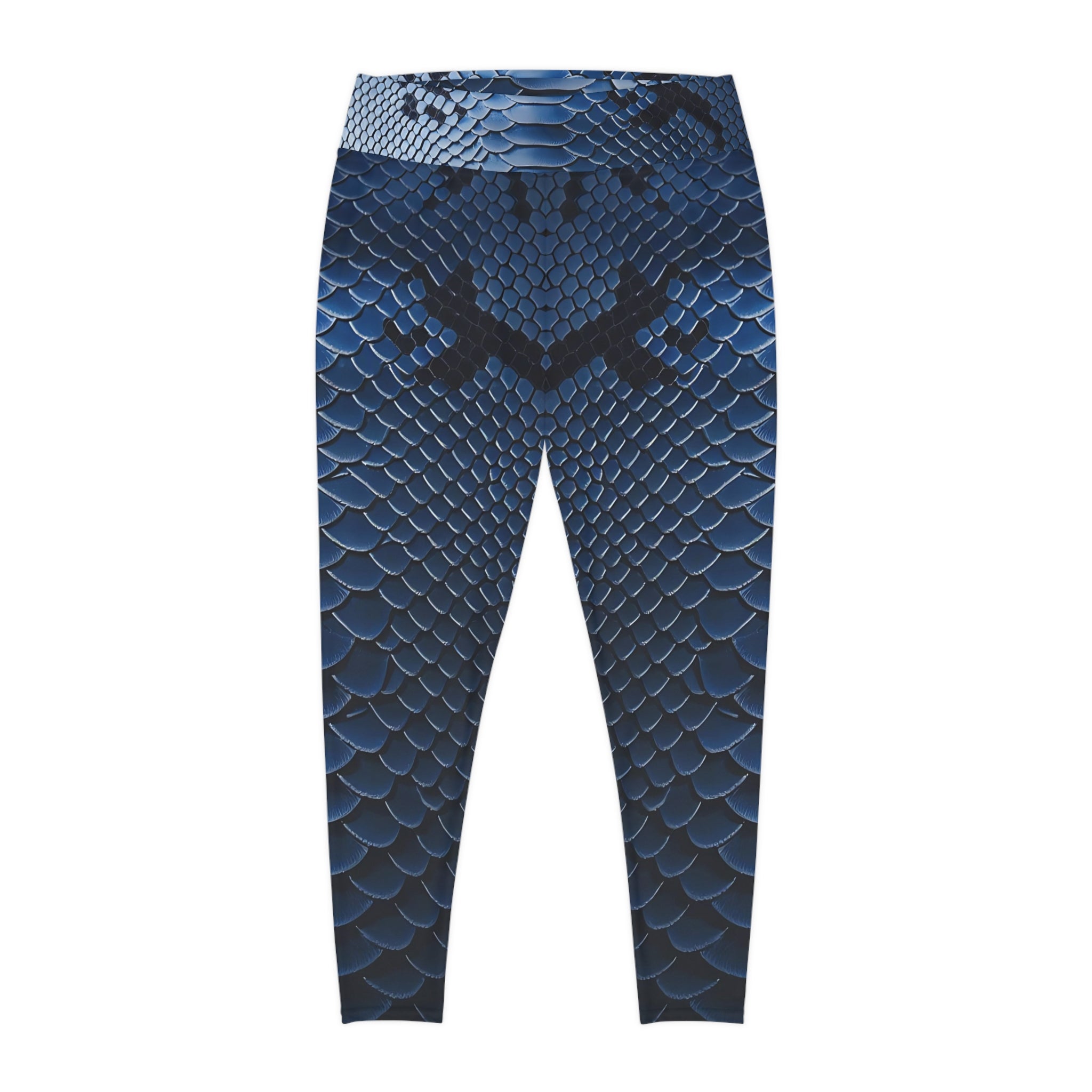Stylish Plus Size Snake Print Leggings - Perfect for Active Living and Casual Wear - Angel Body