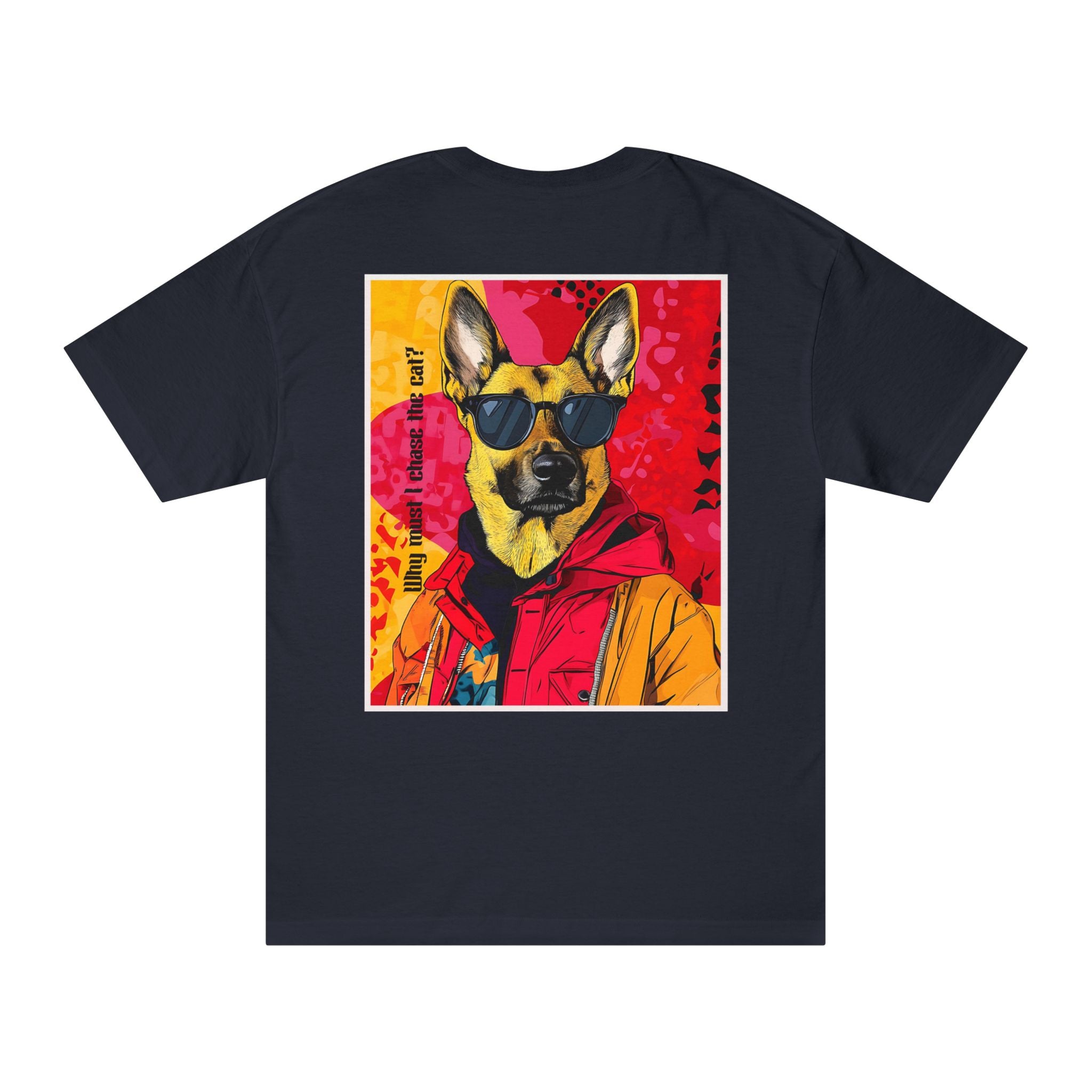 German Shepard Tee - Fun & Vibrant Unisex Graphic Shirt - Angel Body