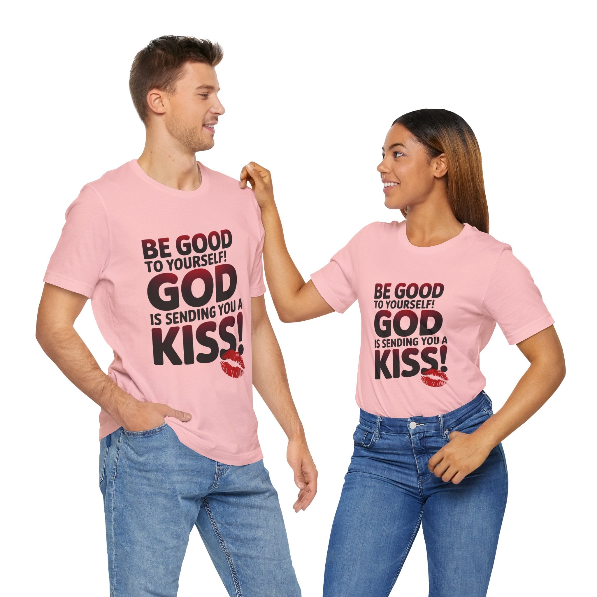 Inspirational Short Sleeve Tee - Angel Body