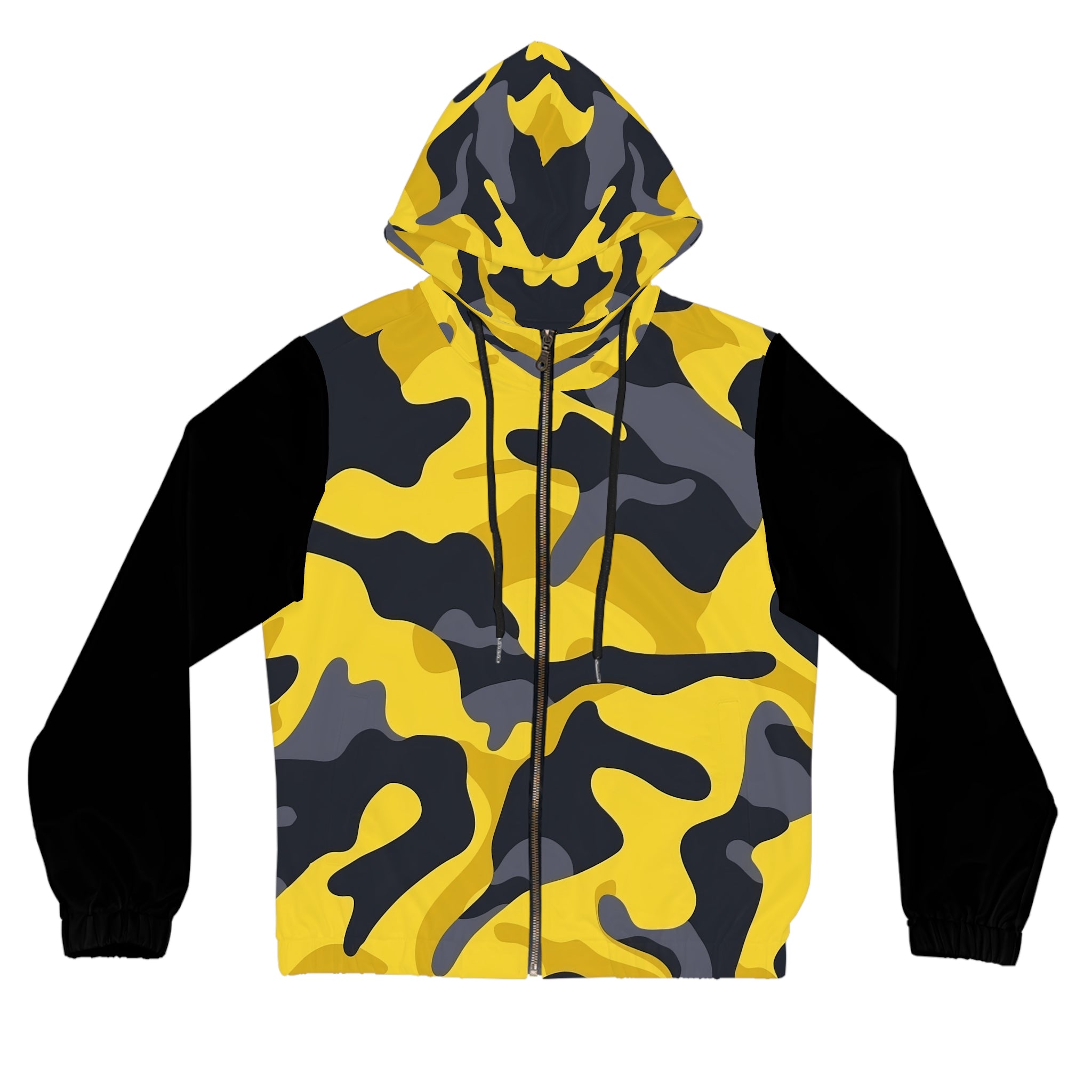 Trendy Women's Camo Full-Zip Hoodie | Casual Style & Comfort - Angel Body