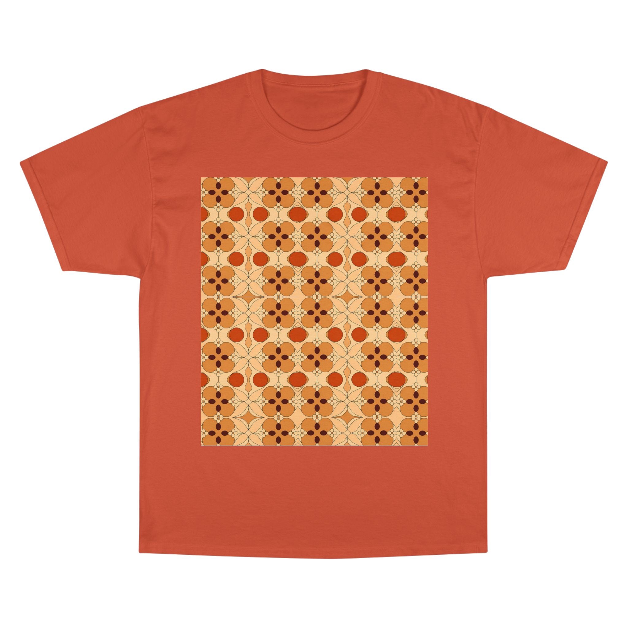 Retro Pattern T-Shirt - Stylish and Comfortable Tee - Angel Body
