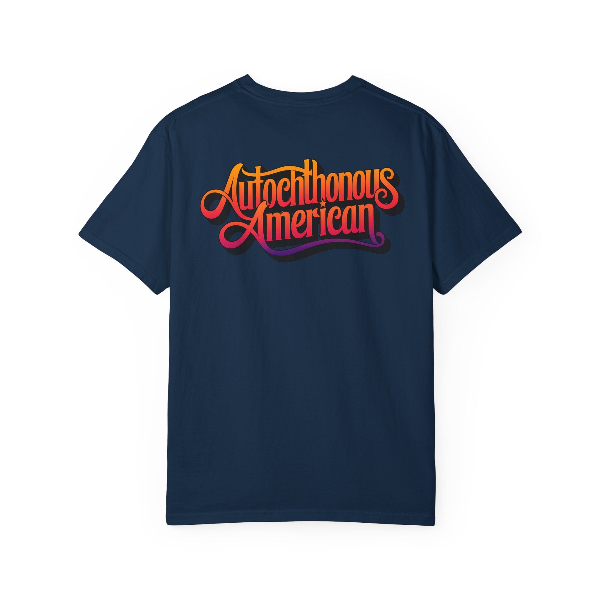 Autochthonous American T-Shirt - Vibrant Graphic Tee for Cultural Celebrations
