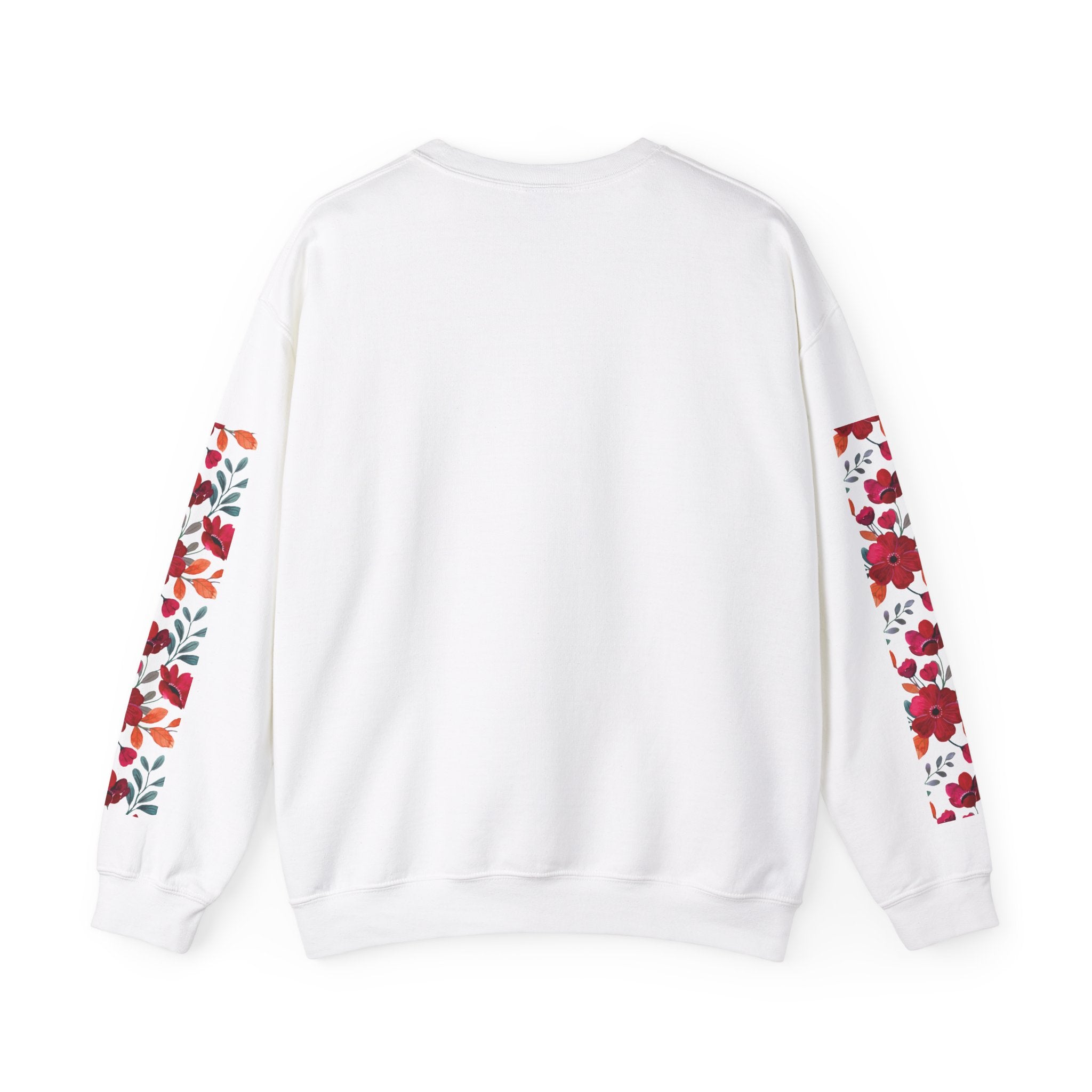 Abstract Art & Floral Sweatshirt - Angel Body