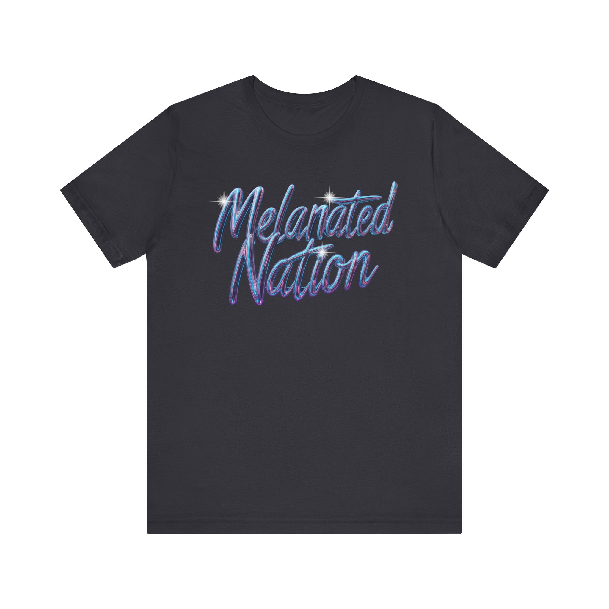 Unisex Jersey Short Sleeve Tee Melanated Nation - Angel Body