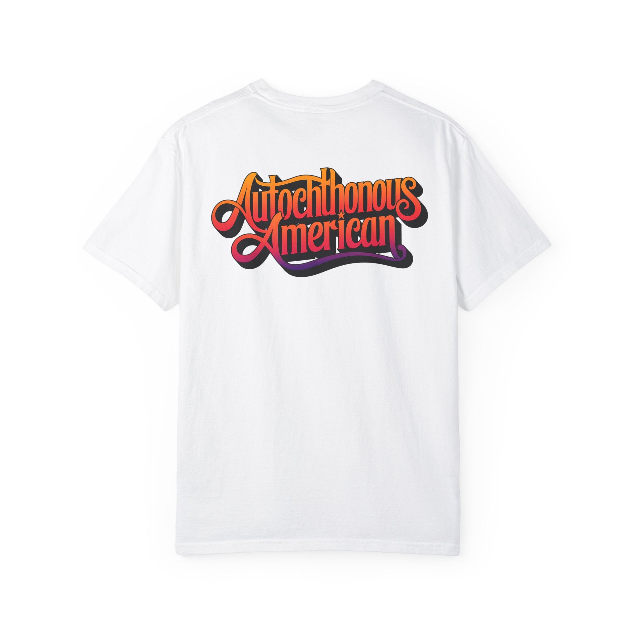 Autochthonous American T-Shirt - Vibrant Graphic Tee for Cultural Celebrations