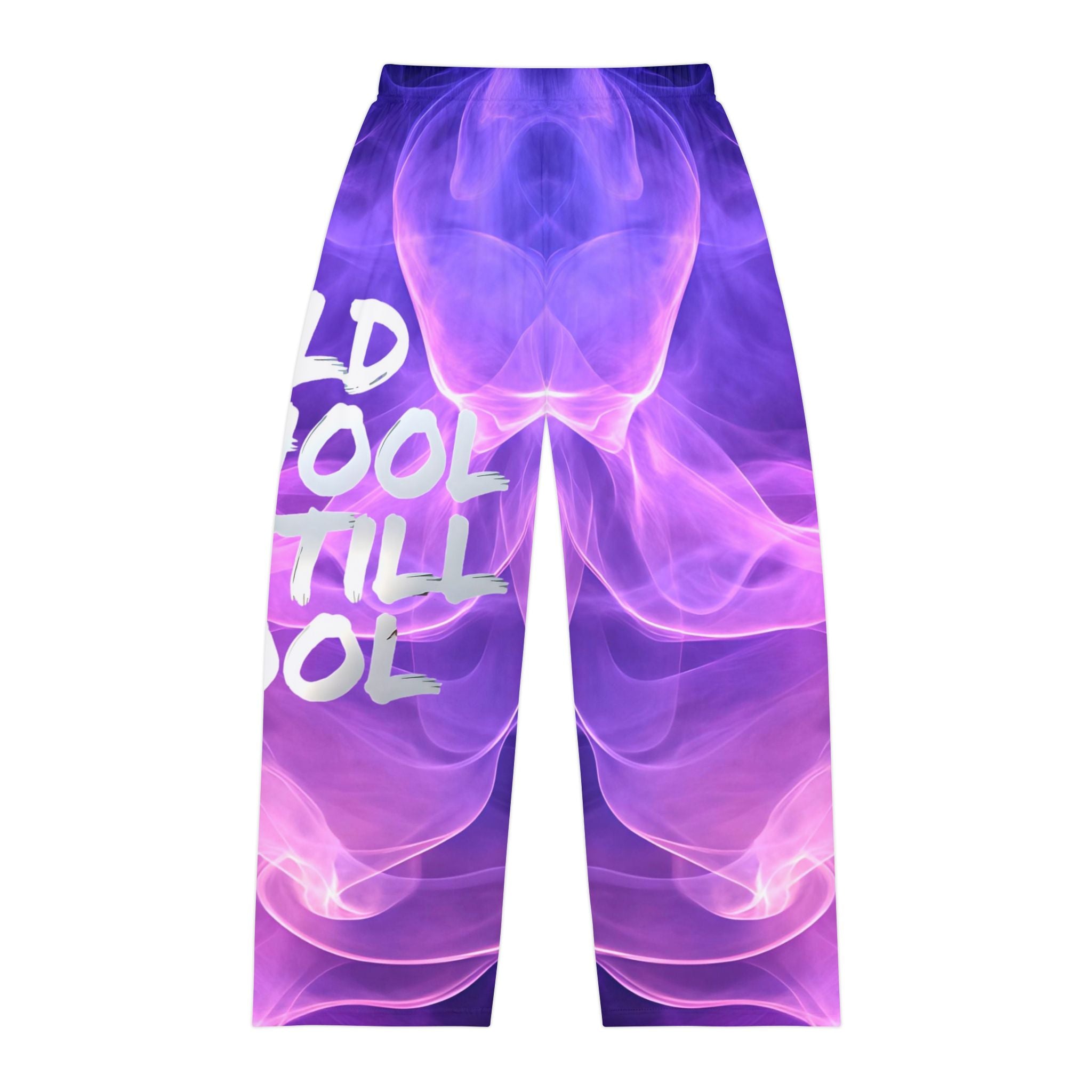 Men's Chill Vibe Pajama Pants - Retro Cool Design - Angel Body