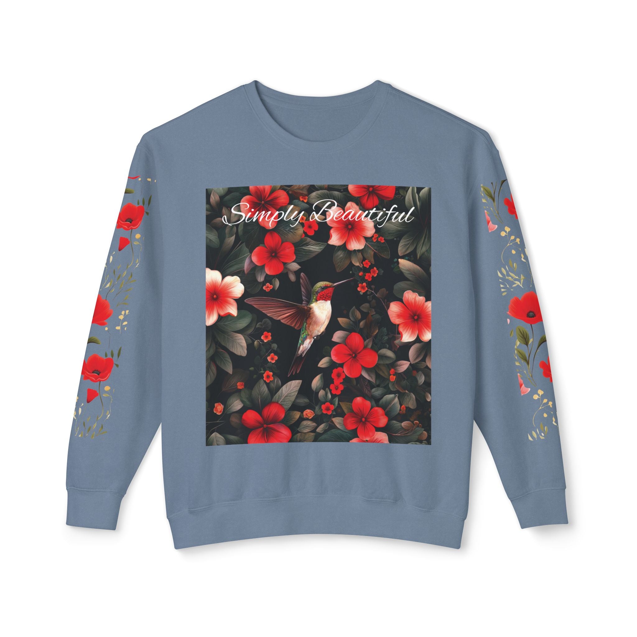 Humming Bird Lightweight Sweatshirt - Angel Body