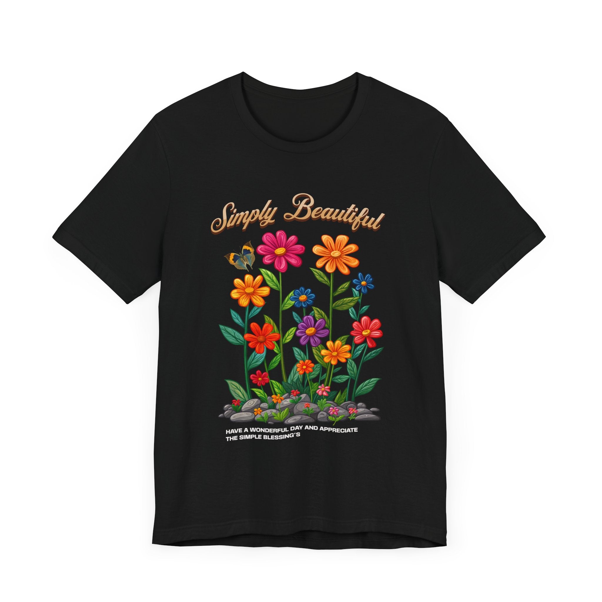 Unisex Jersey Short Sleeve Tee: Simply Beautiful 2 - Angel Body