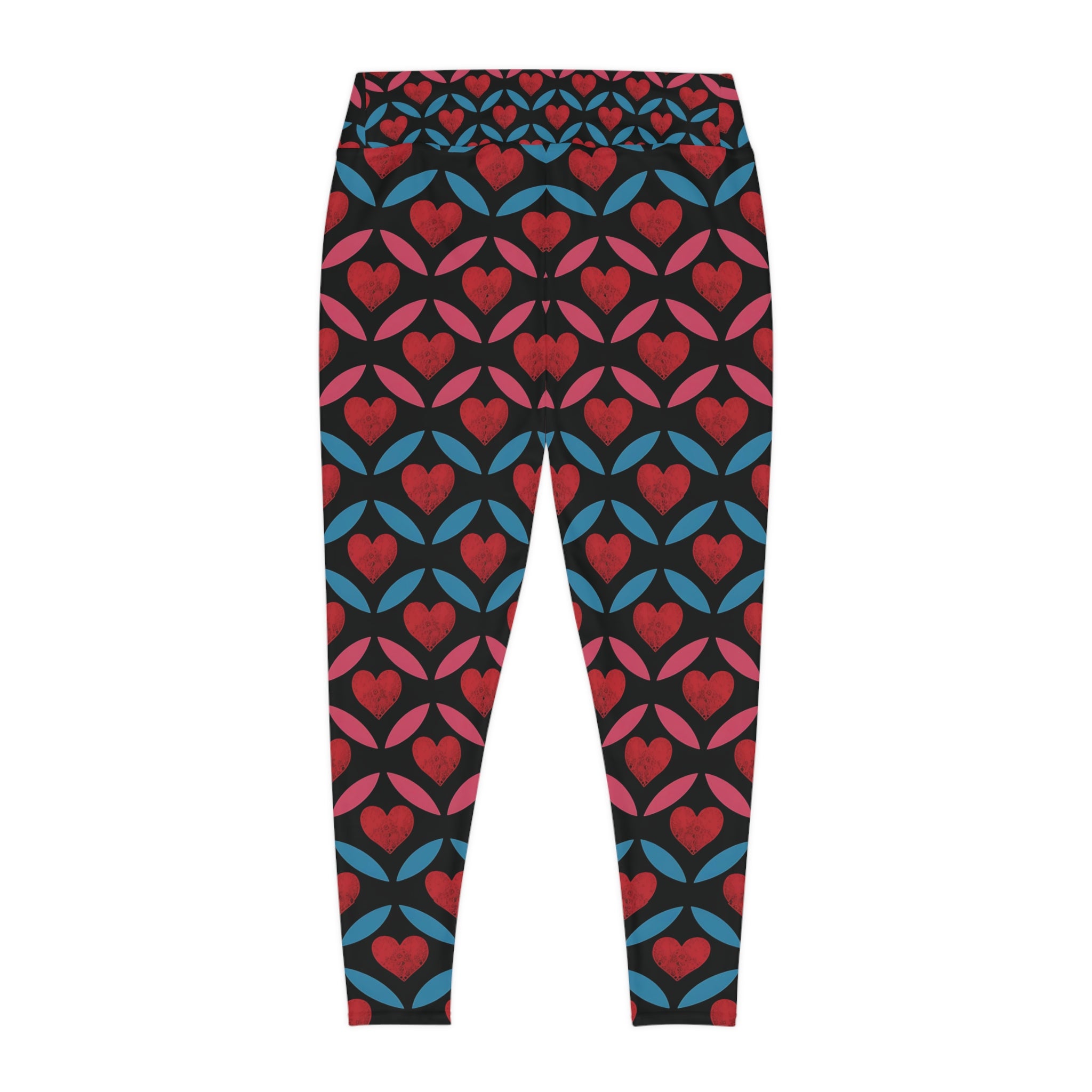 New Custom design Pattern Plus Size Leggings - Comfortable & Stylish Activewear for Every Occasion - Angel Body