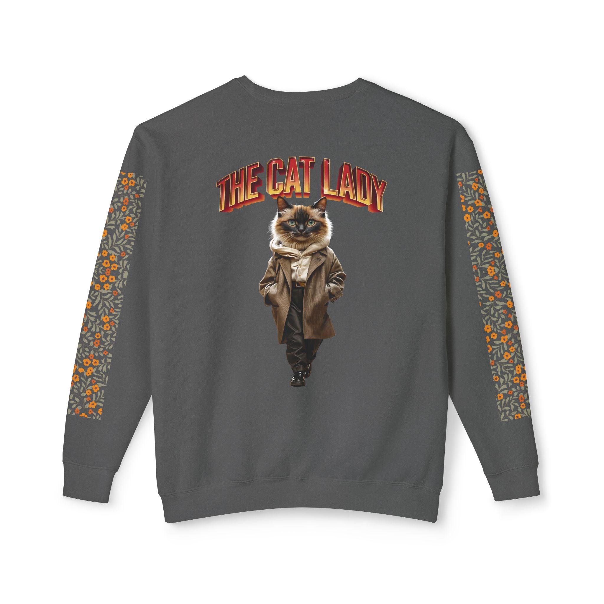 Unisex Lightweight Crewneck Sweatshirt - Angel Body