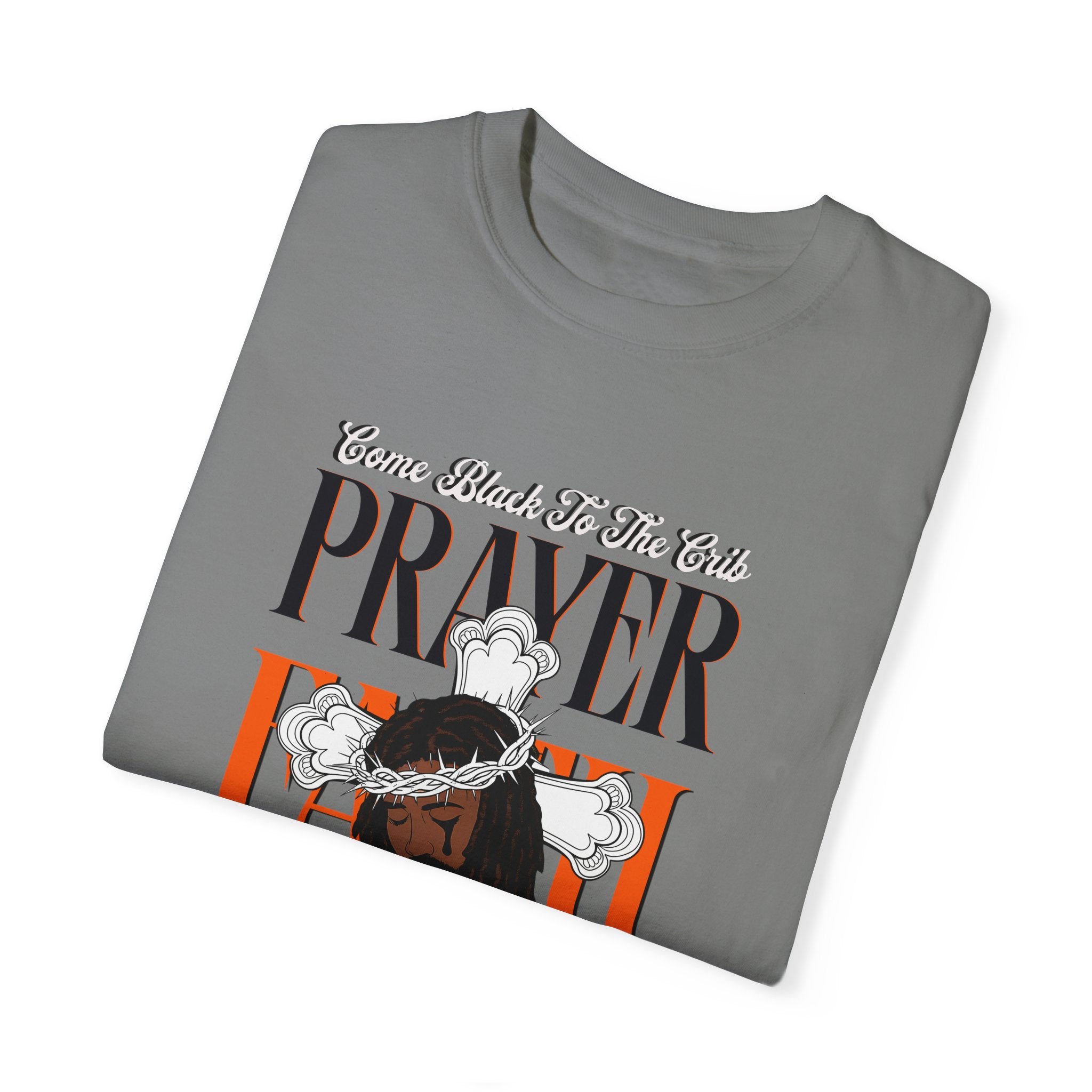 Unisex Garment-Dyed T-Shirt - Lovely Prayer & Unity Design - Angel Body