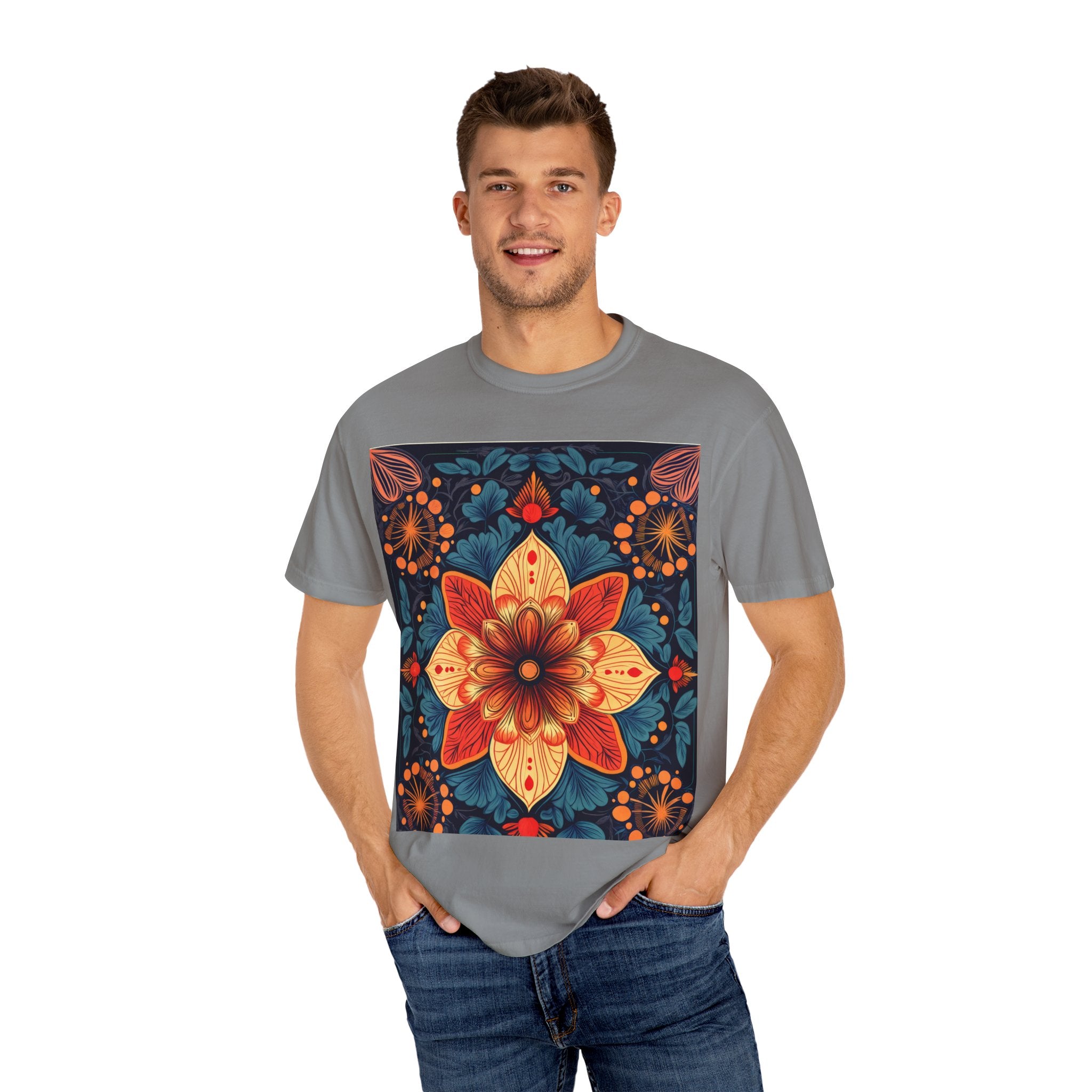 Mandala Style T-Shirt - Angel Body