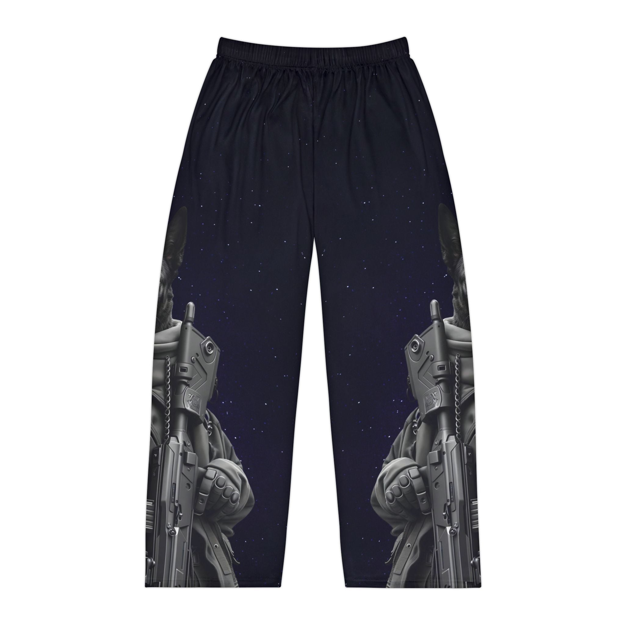 Cosmic Canine Adventure Pajama Pants - Angel Body