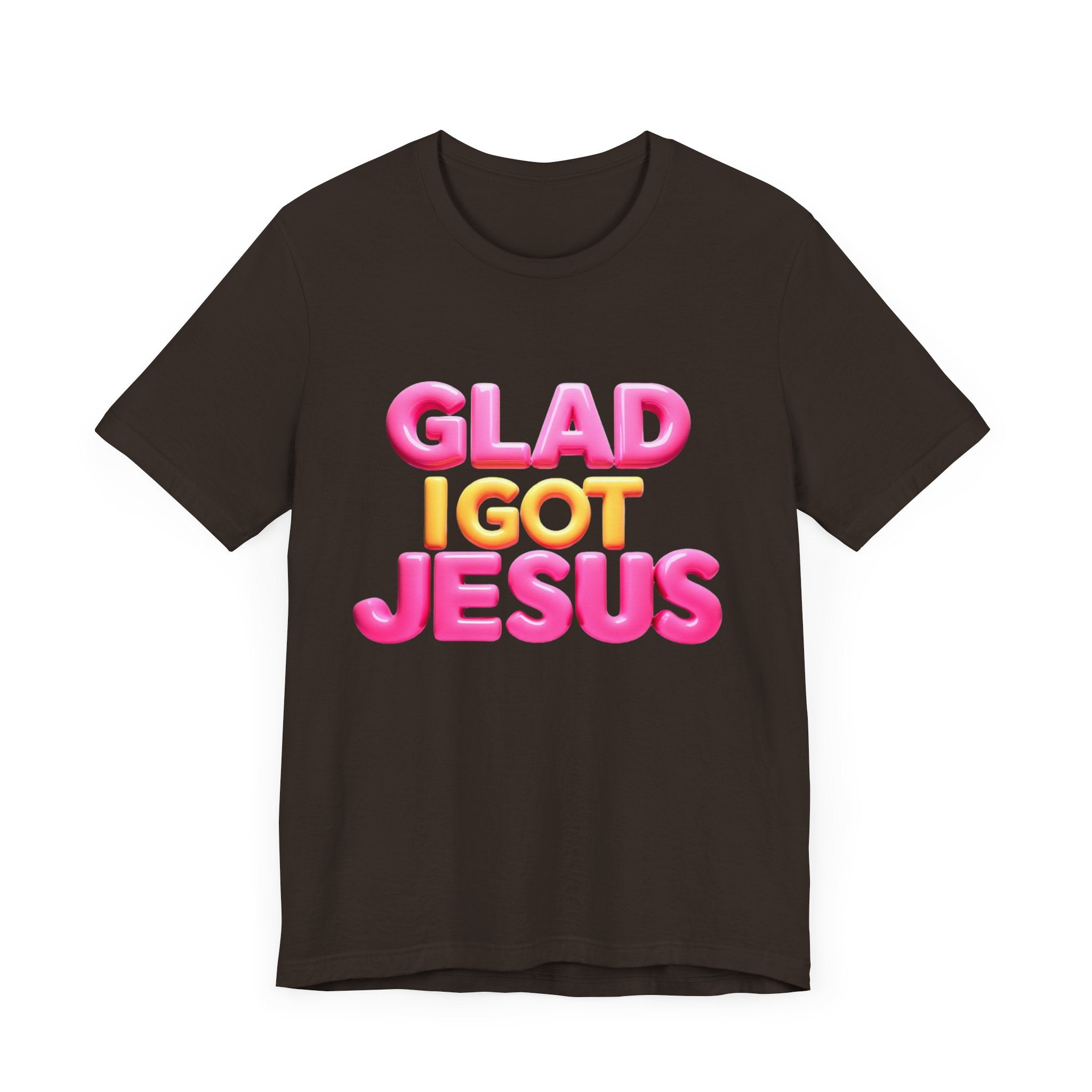Glad I Got Jesus Unisex Tee - Angel Body