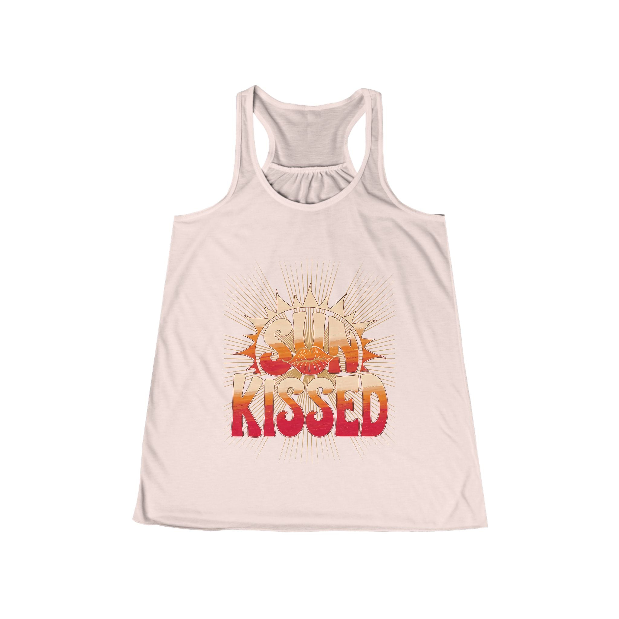 Absolutely Fire Women's Flowy Racerback Tank | Summer Top, Gift for Her, Workout Wear, Festival Attire, Casual Wear - Angel Body