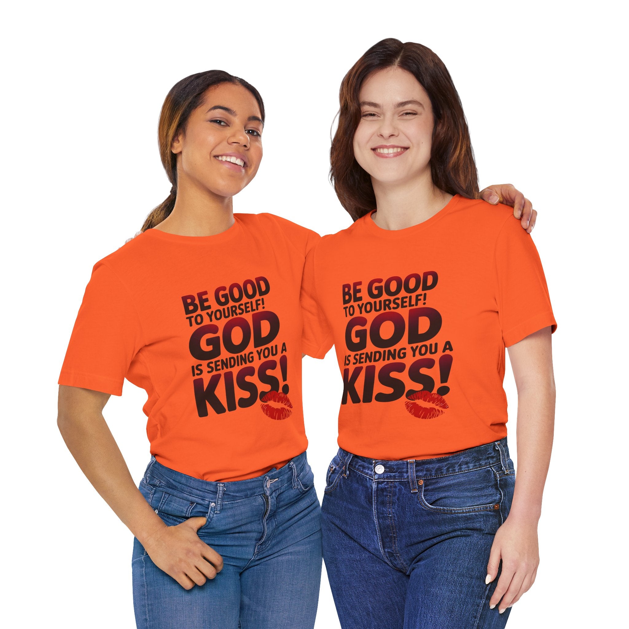 Inspirational Short Sleeve Tee - Angel Body