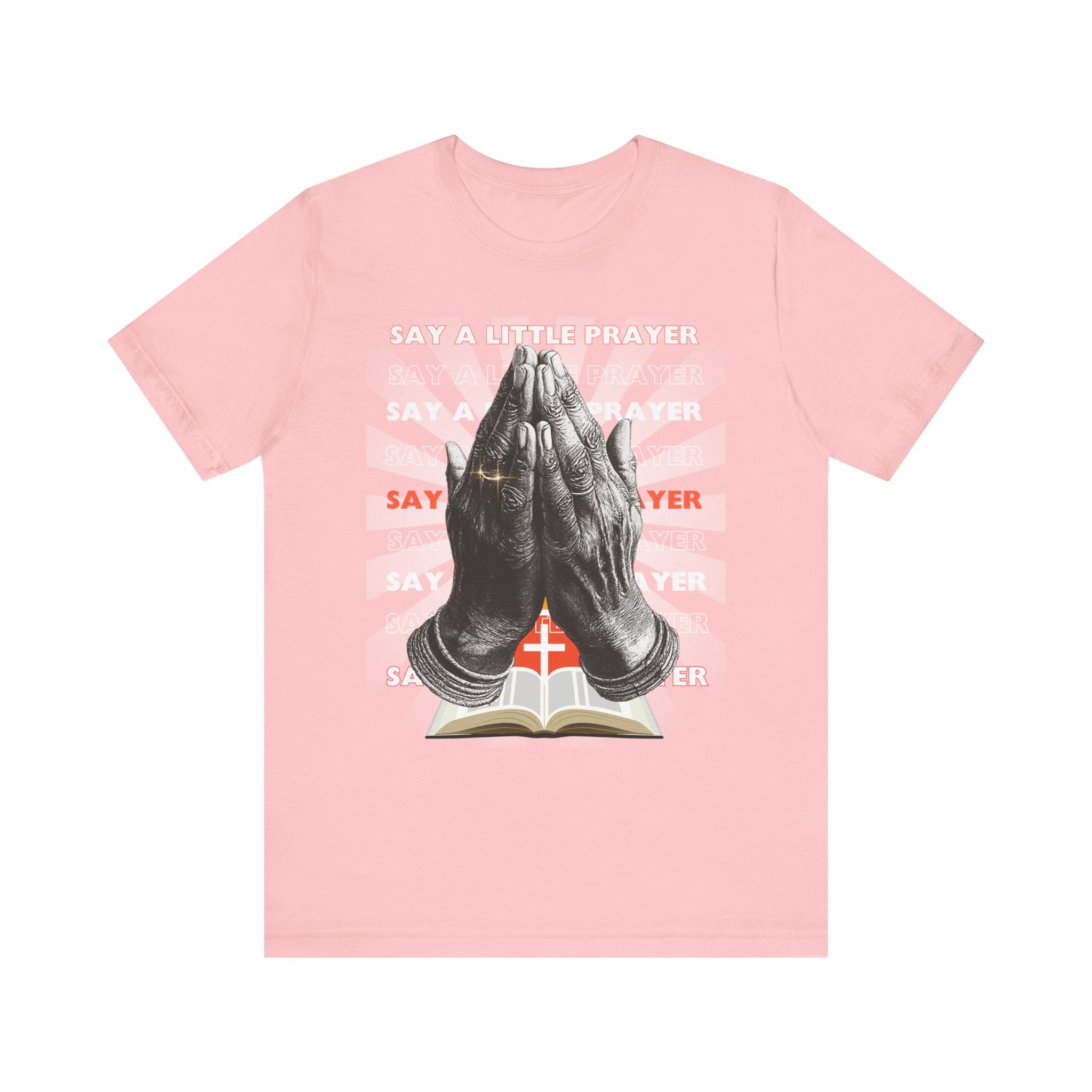 Unisex Jersey Short Sleeve Tee: With the heart warming words - Angel Body
