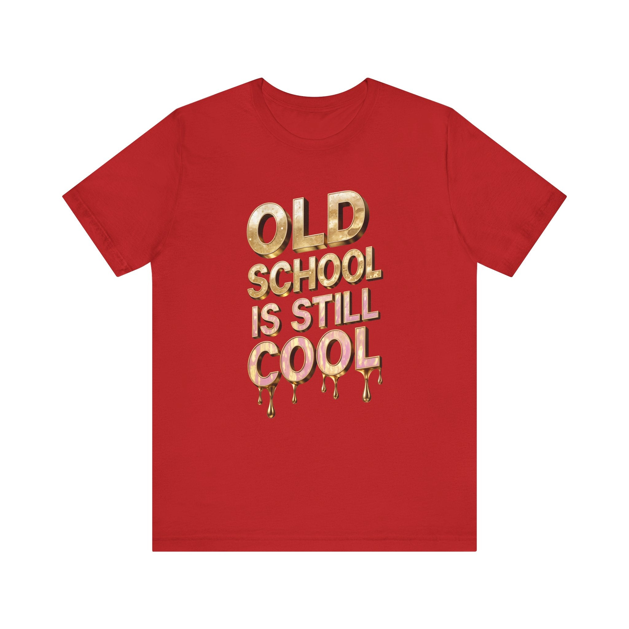 Unisex Jersey Short Sleeve Tee: Old SCHOOL IS STILL COOL - Angel Body