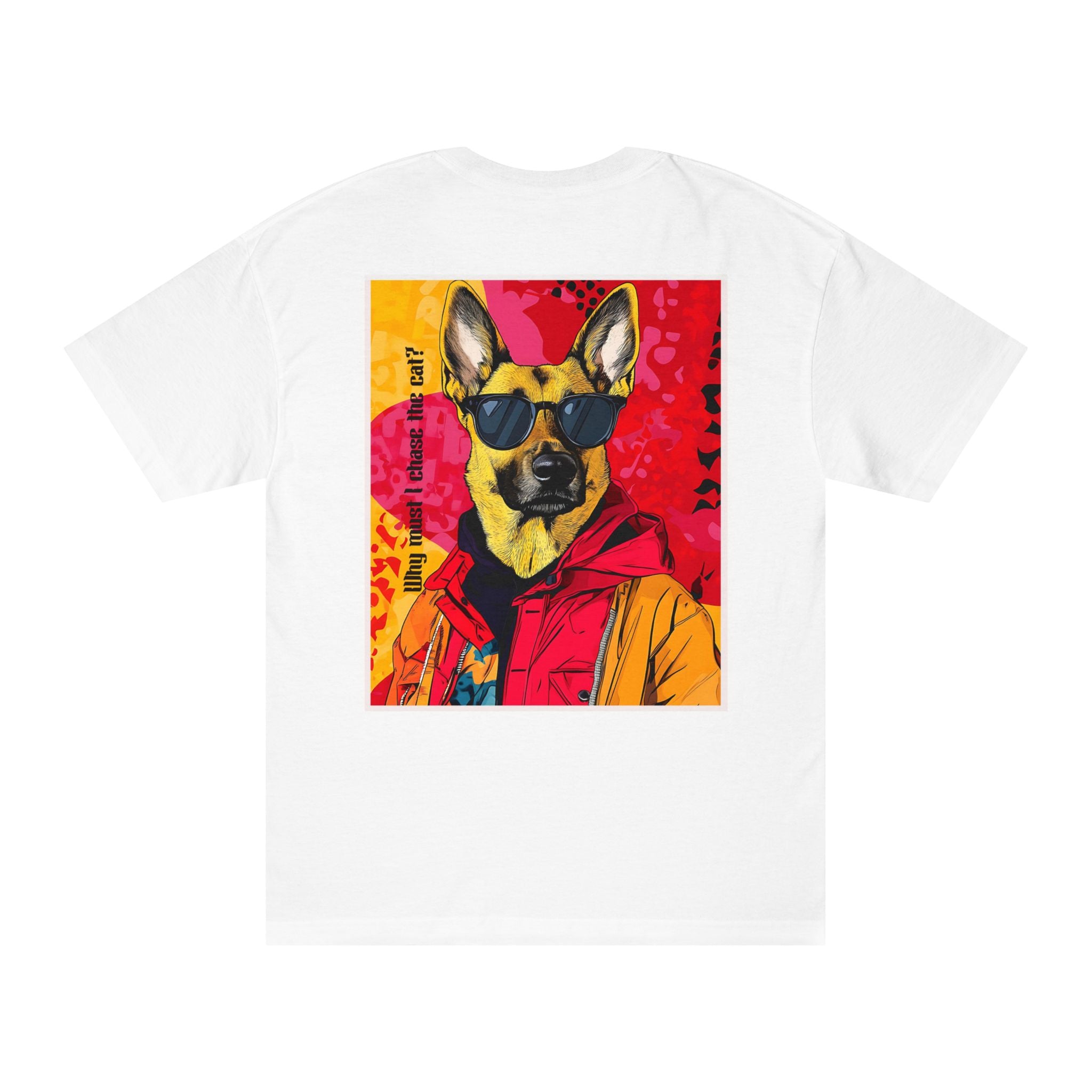 German Shepard Tee - Fun & Vibrant Unisex Graphic Shirt - Angel Body