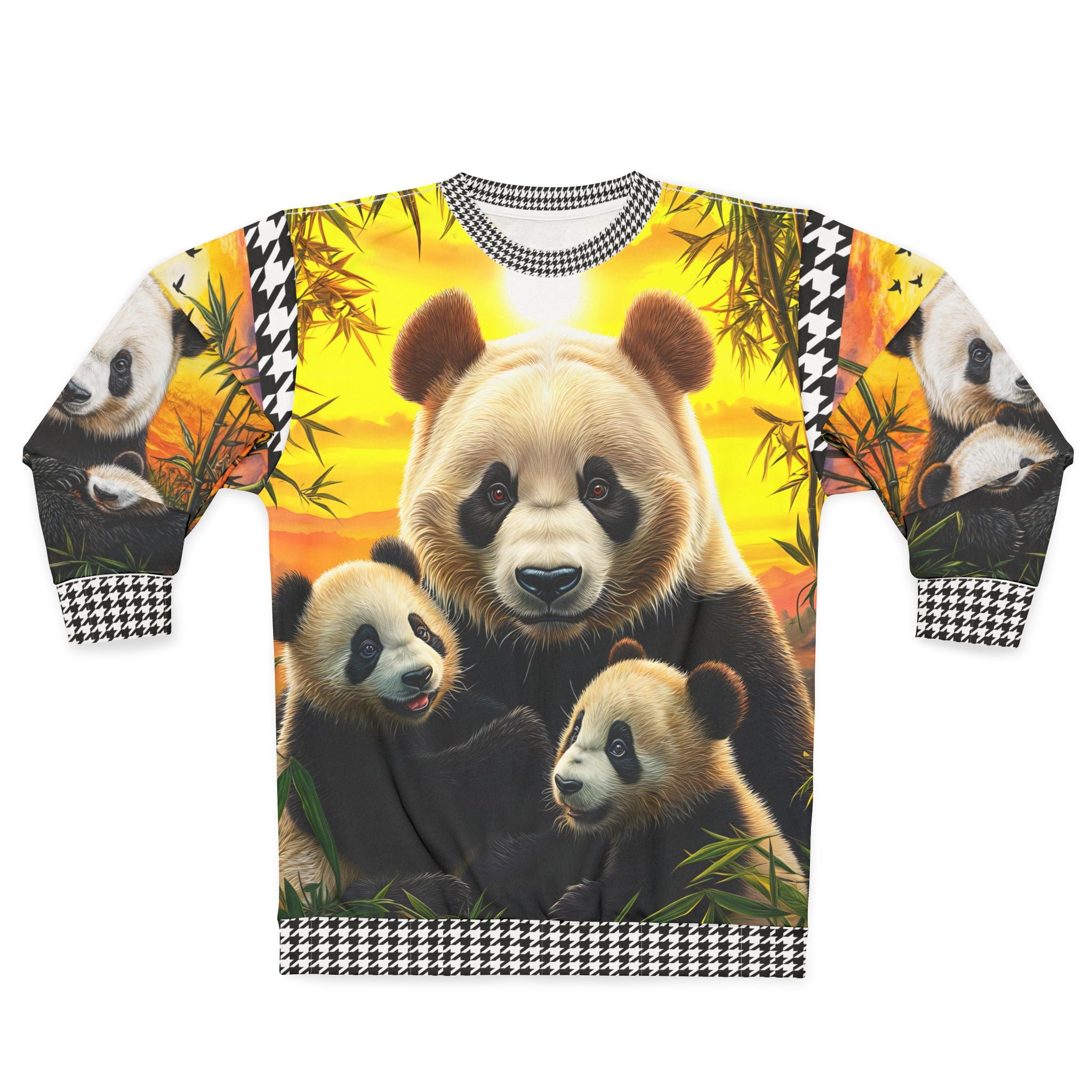 Limited Edition Mama Panda Bear Unisex Sweatshirt - Angel Body