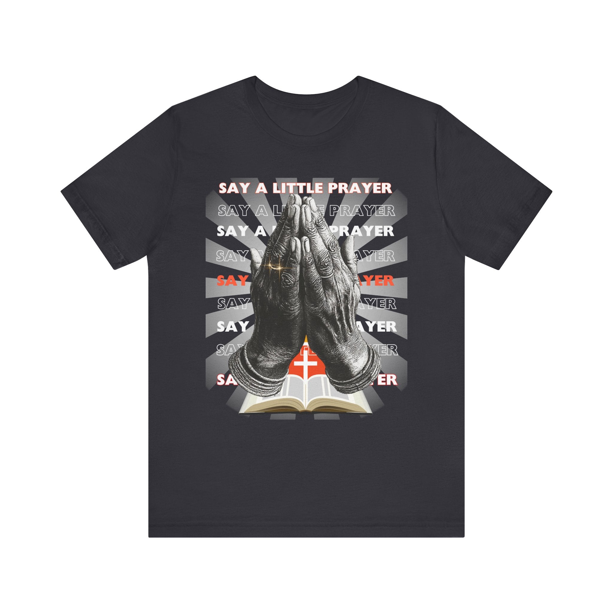 Unisex Jersey Short Sleeve Tee: With the heart warming words - Angel Body
