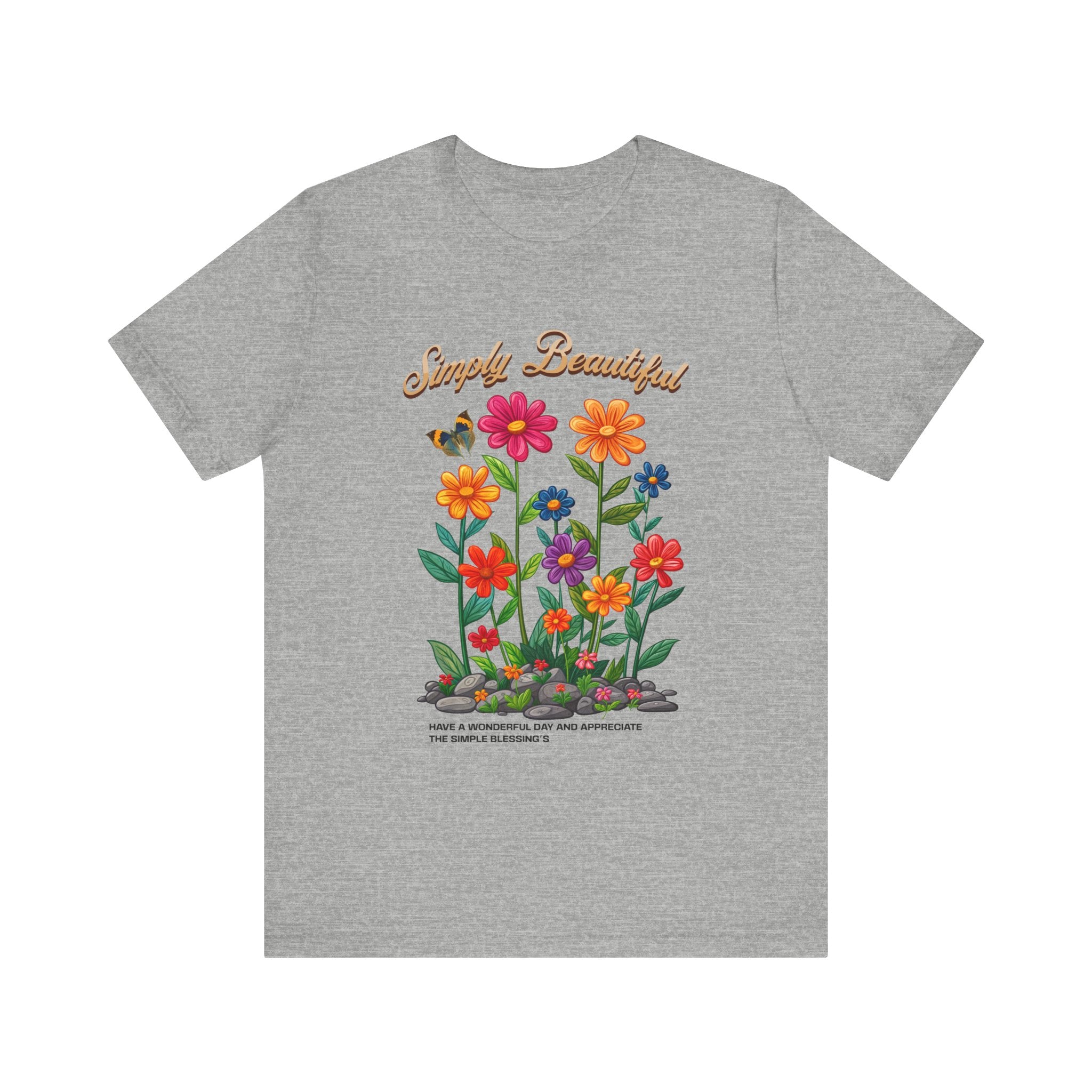 Unisex Jersey Short Sleeve Tee: Simply Beautiful - Angel Body